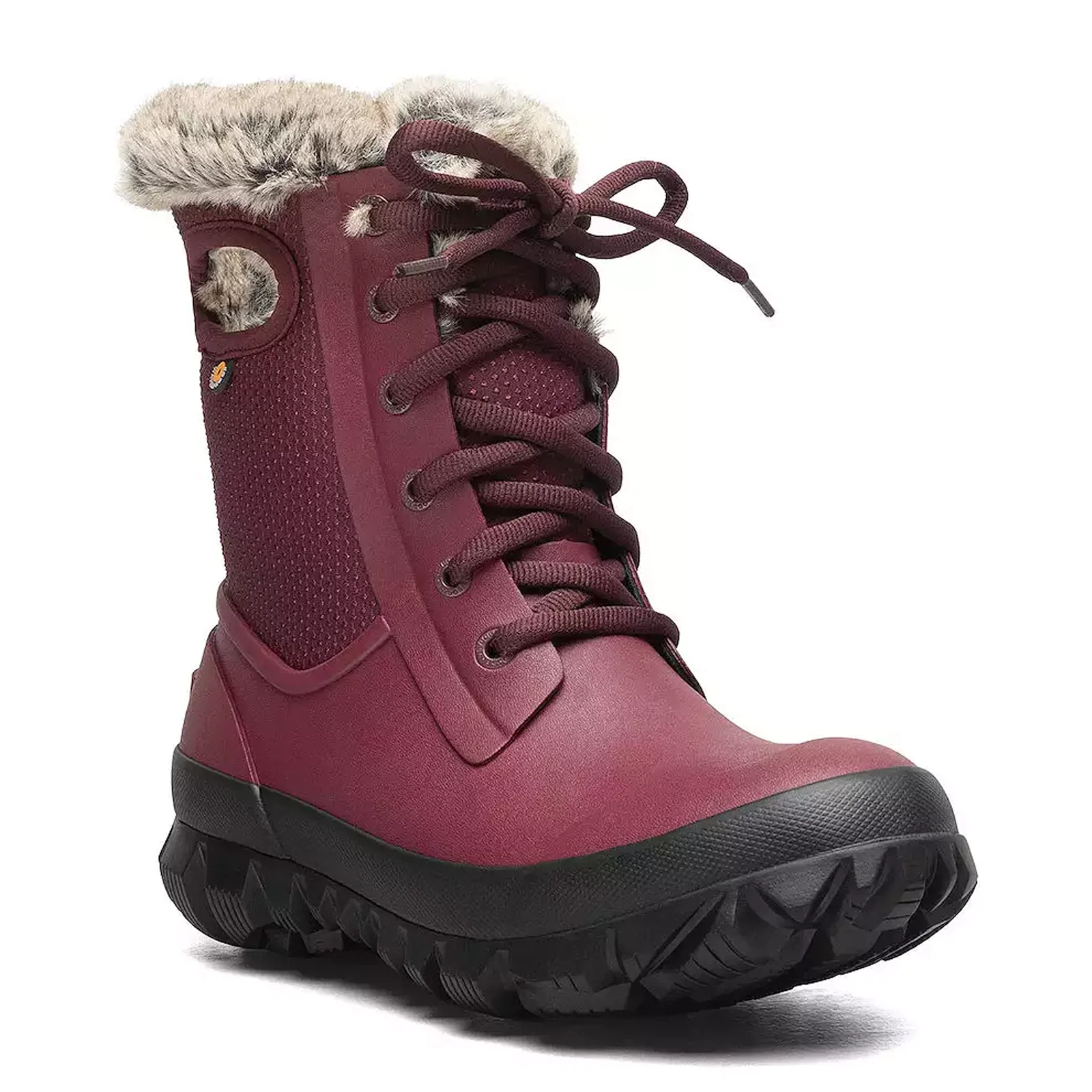 Bogs Arcata Dots Mid Winter Boot (Women) - Oxblood - Image 3