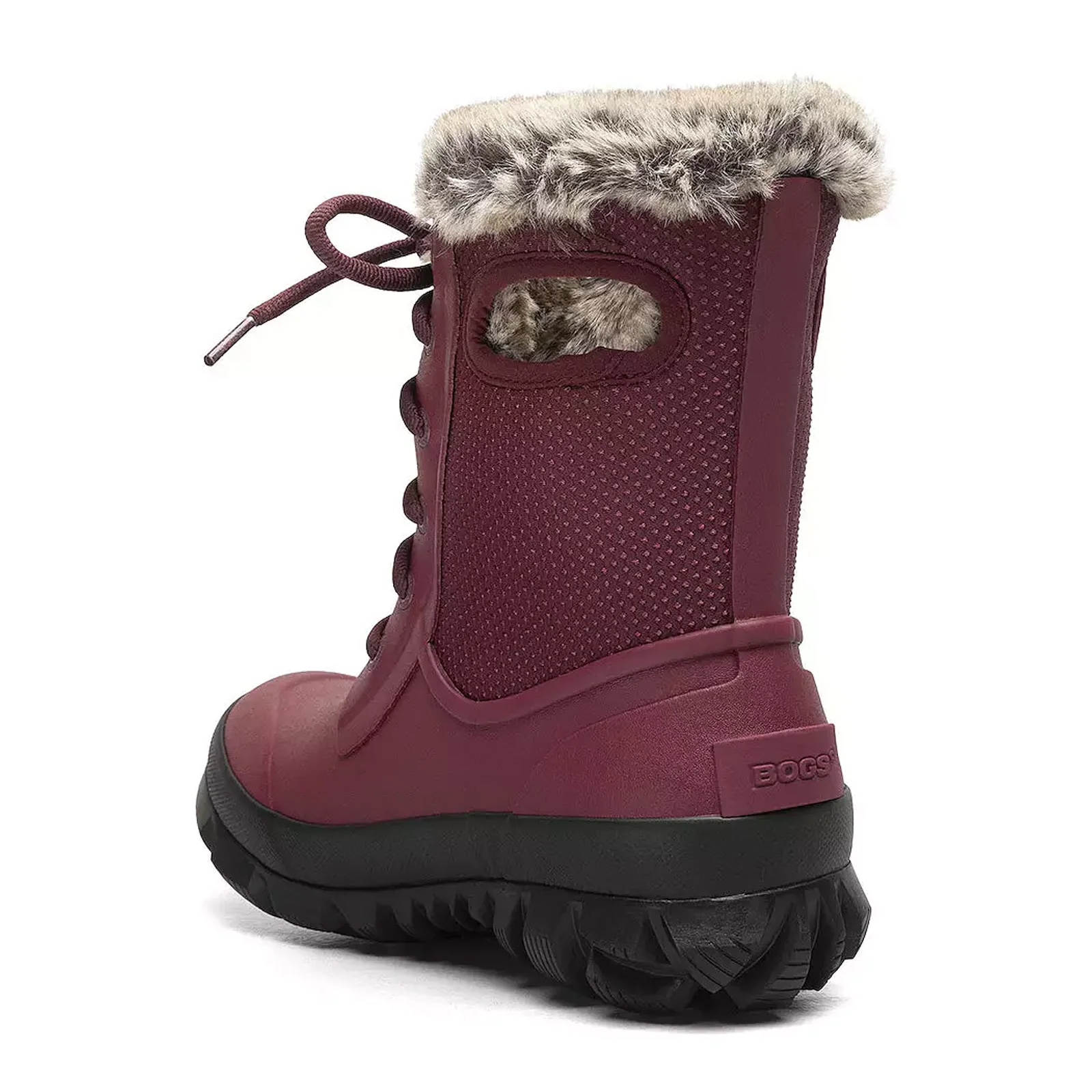 Bogs Arcata Dots Mid Winter Boot (Women) - Oxblood - Image 4