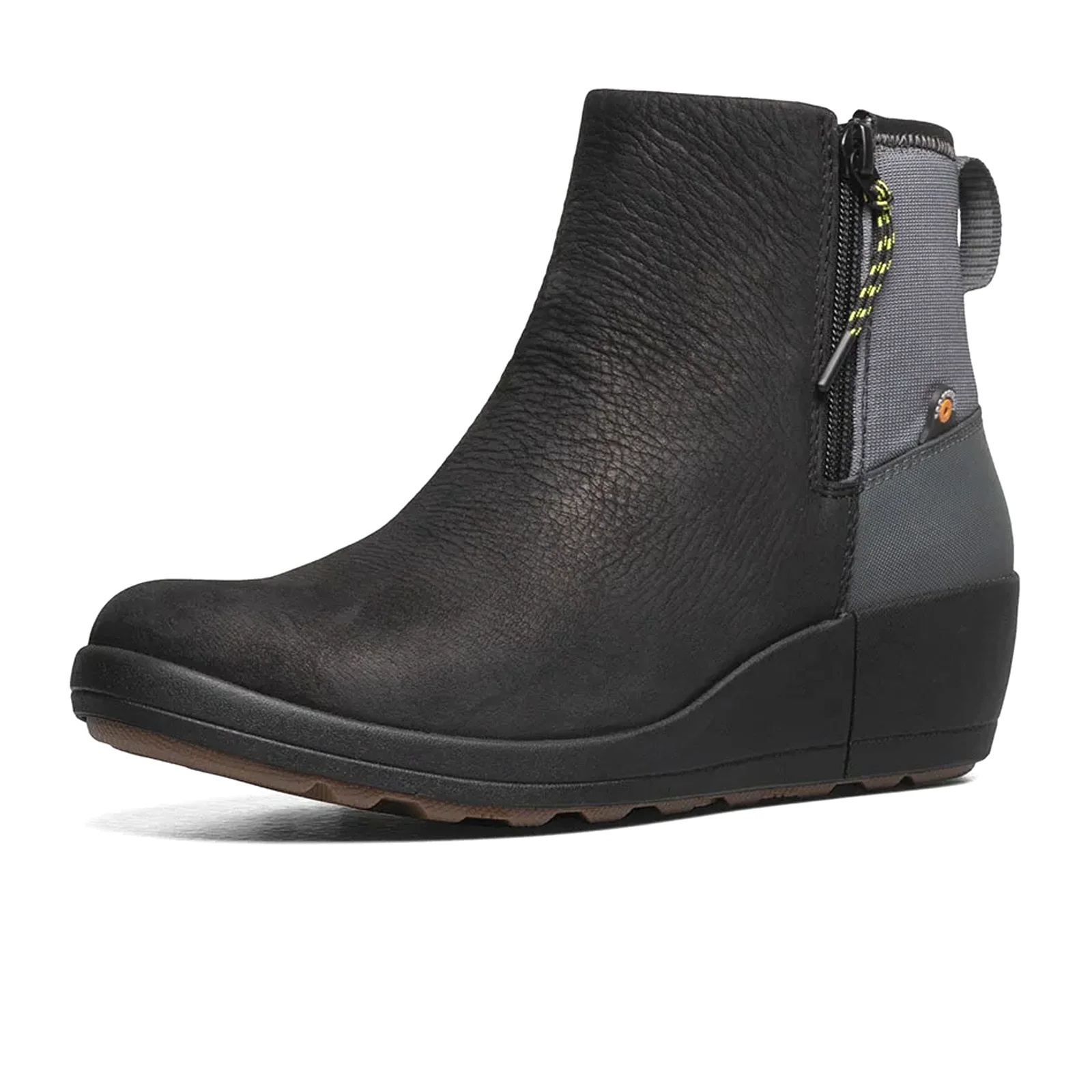 Bogs Vista Rugged Zip Waterproof Ankle Boot (Women) - Black Multi - Image 2