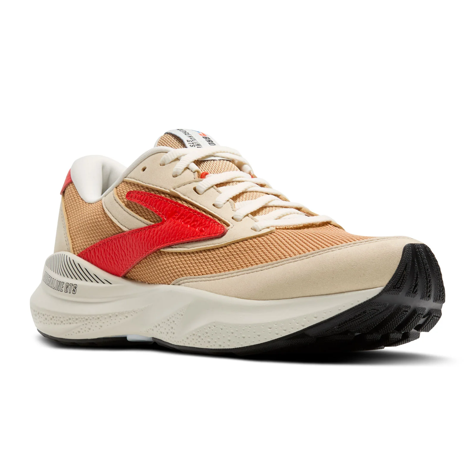 Brooks Adrenaline GTS 24 Running Shoe (Men) - Taffy/Cherry Tomato/Black - Image 4