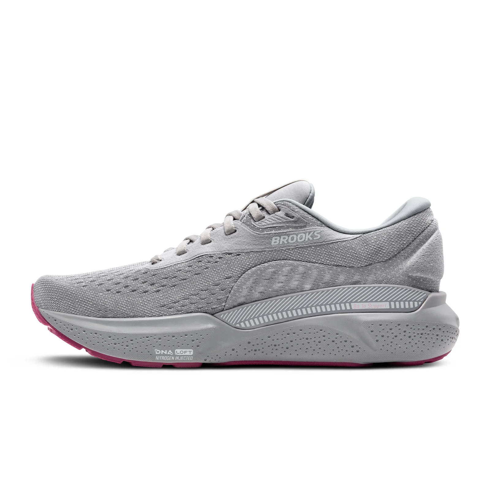 Brooks Adrenaline GTS 24 Running Shoe (Women) - Alloy/White/Zephyr - Image 2