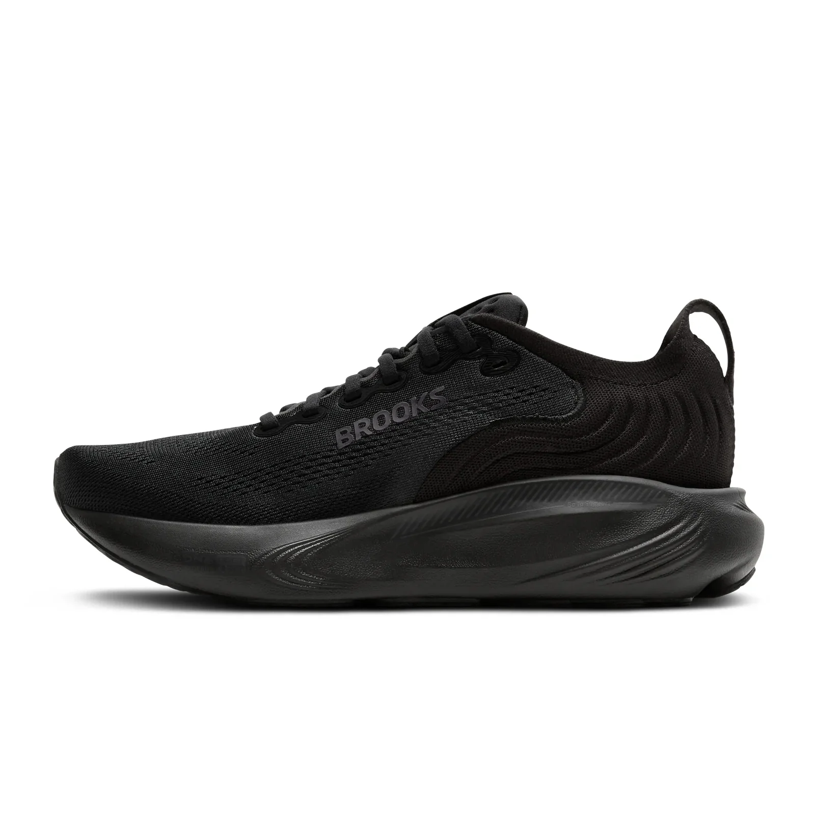 Brooks Adrenaline GTS 25 Running Shoe (Men) - Black/Black/Ebony - Image 2
