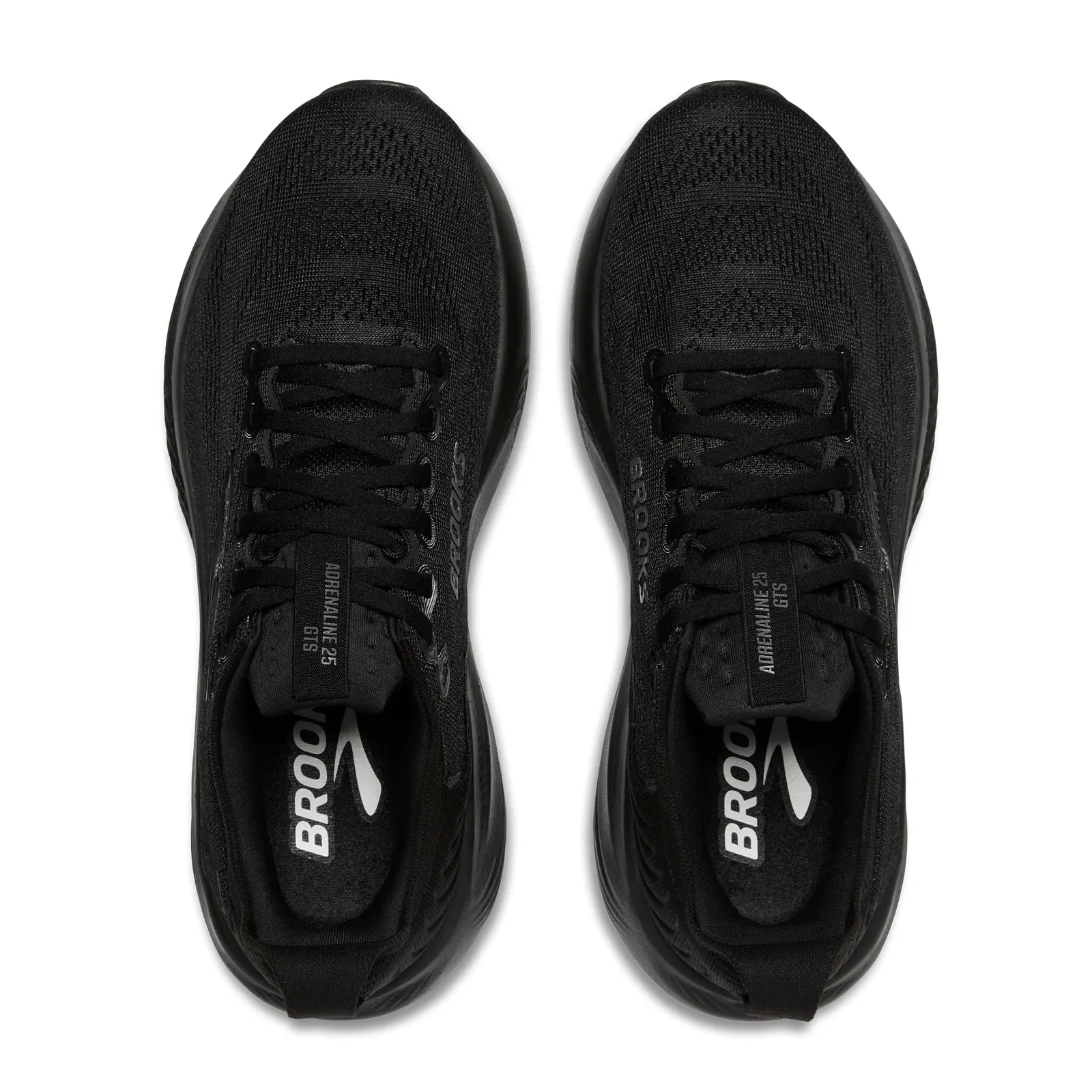 Brooks Adrenaline GTS 25 Running Shoe (Men) - Black/Black/Ebony - Image 5