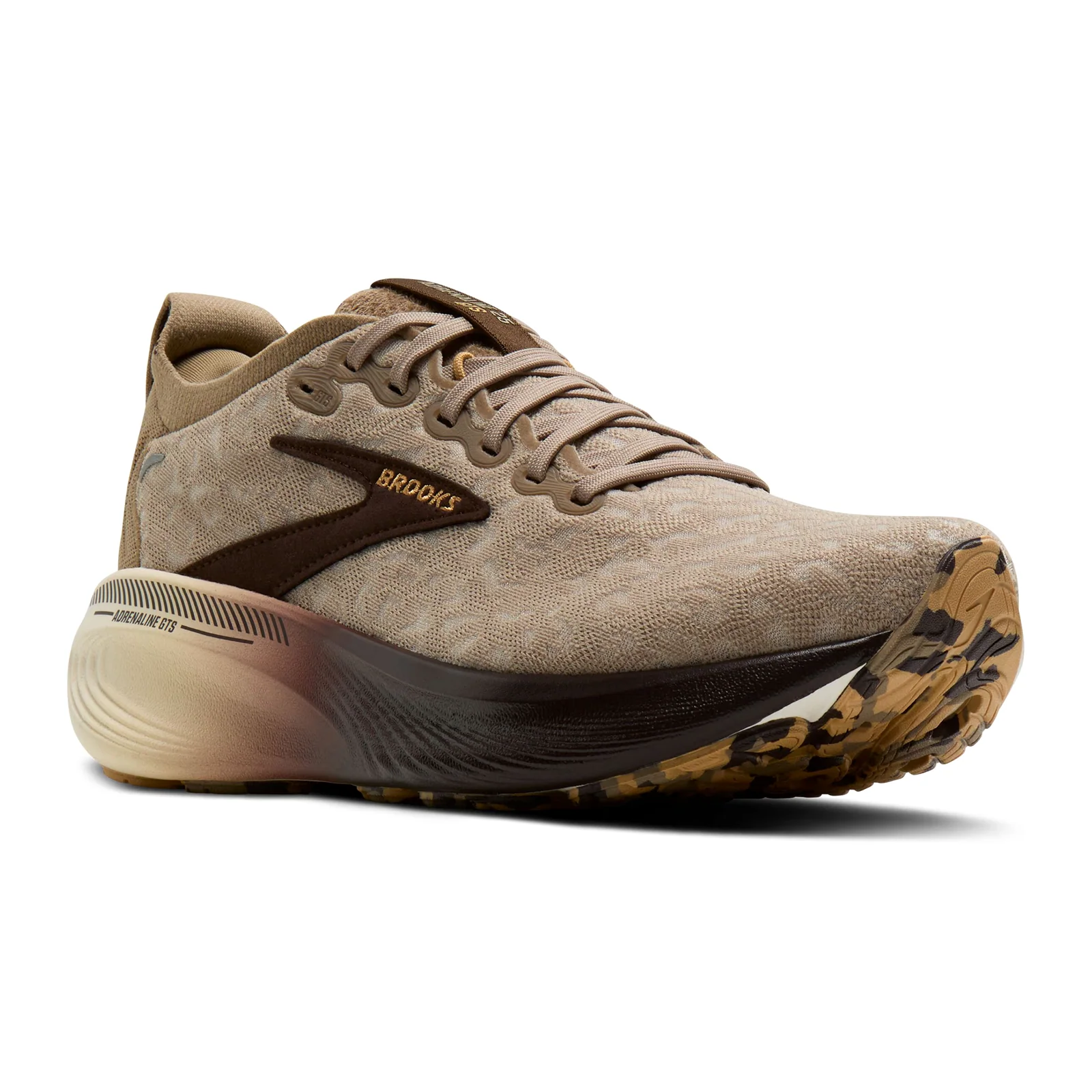 Brooks Adrenaline GTS 25 Running Shoe (Women) - Griege/Chocolate/Latte - Image 3