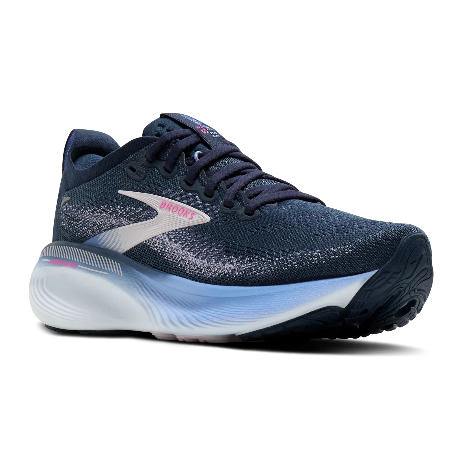 Brooks Adrenaline GTS 25 Running Shoe (Women) - Spellbound/Blazing Bell/Pink - Image 3