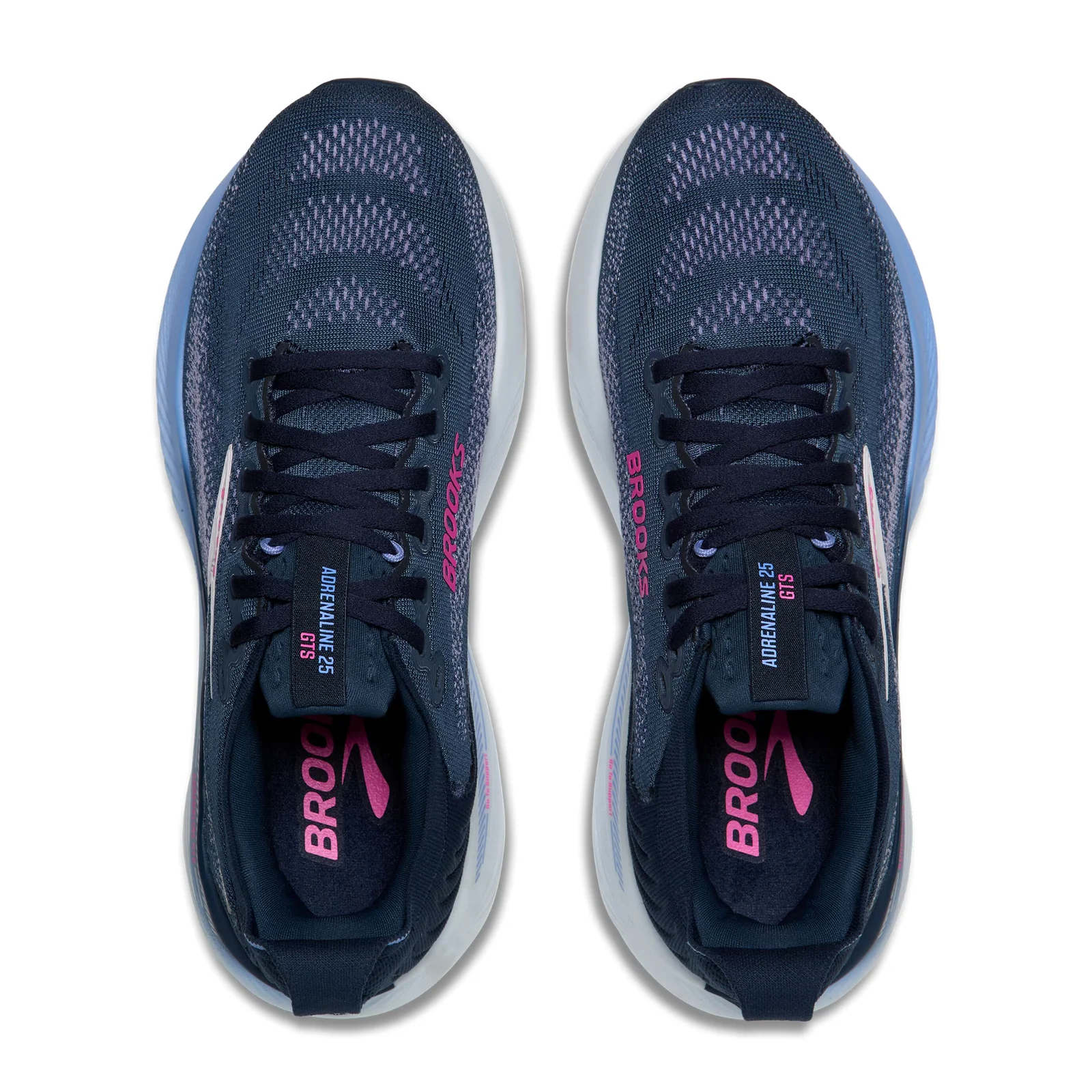 Brooks Adrenaline GTS 25 Running Shoe (Women) - Spellbound/Blazing Bell/Pink - Image 5