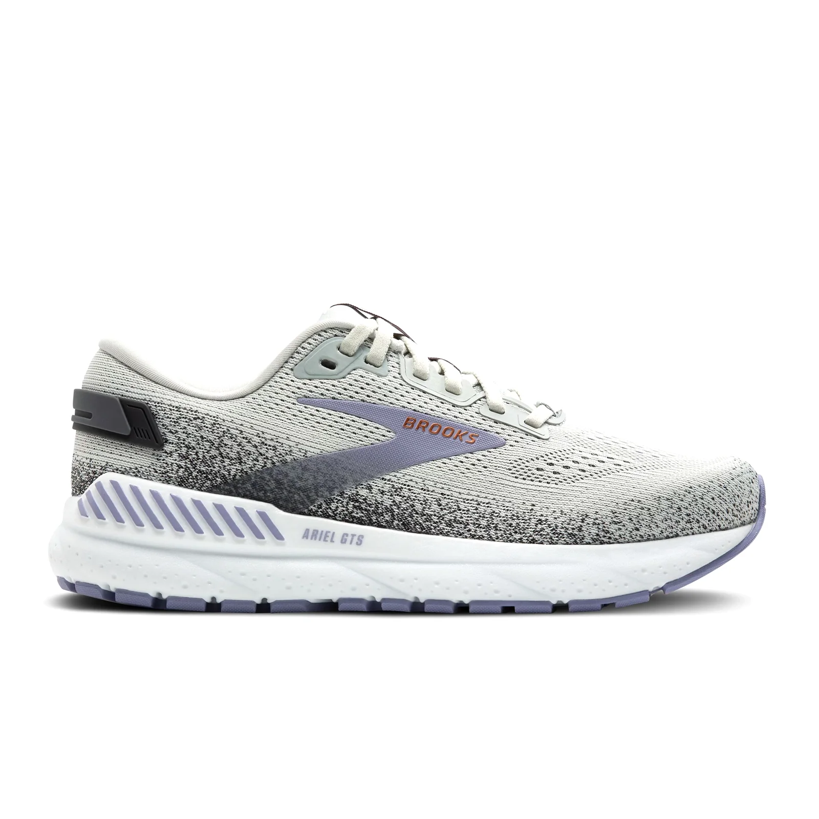 Brooks Ariel GTS 24 Running Shoe (Women) - Mercury/Ebony/Sweet Lavender