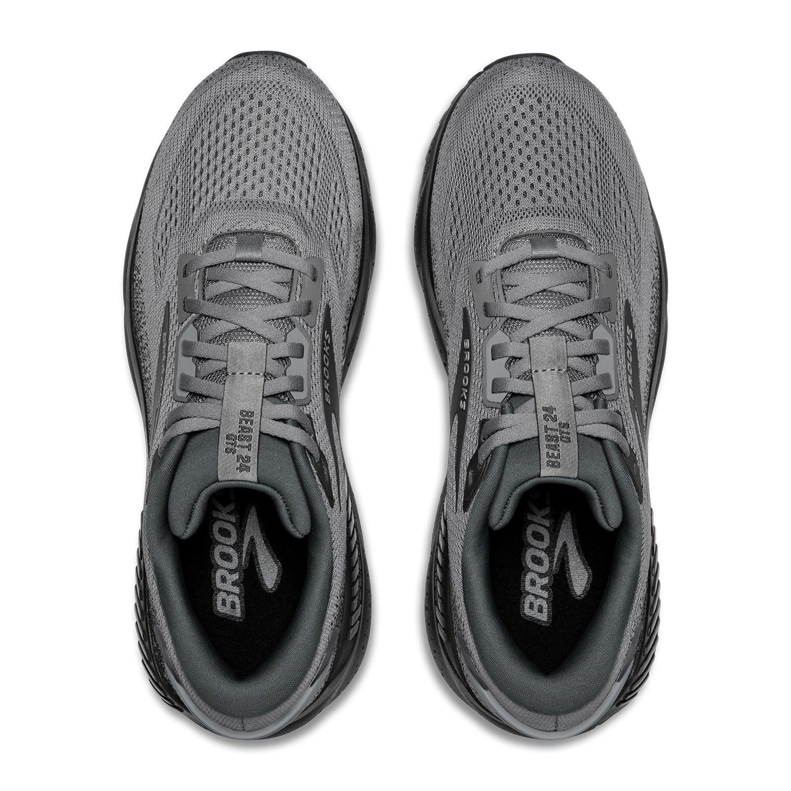 Brooks Beast GTS 24 Running Shoe (Men) - Primer Grey/Ebony - Image 5