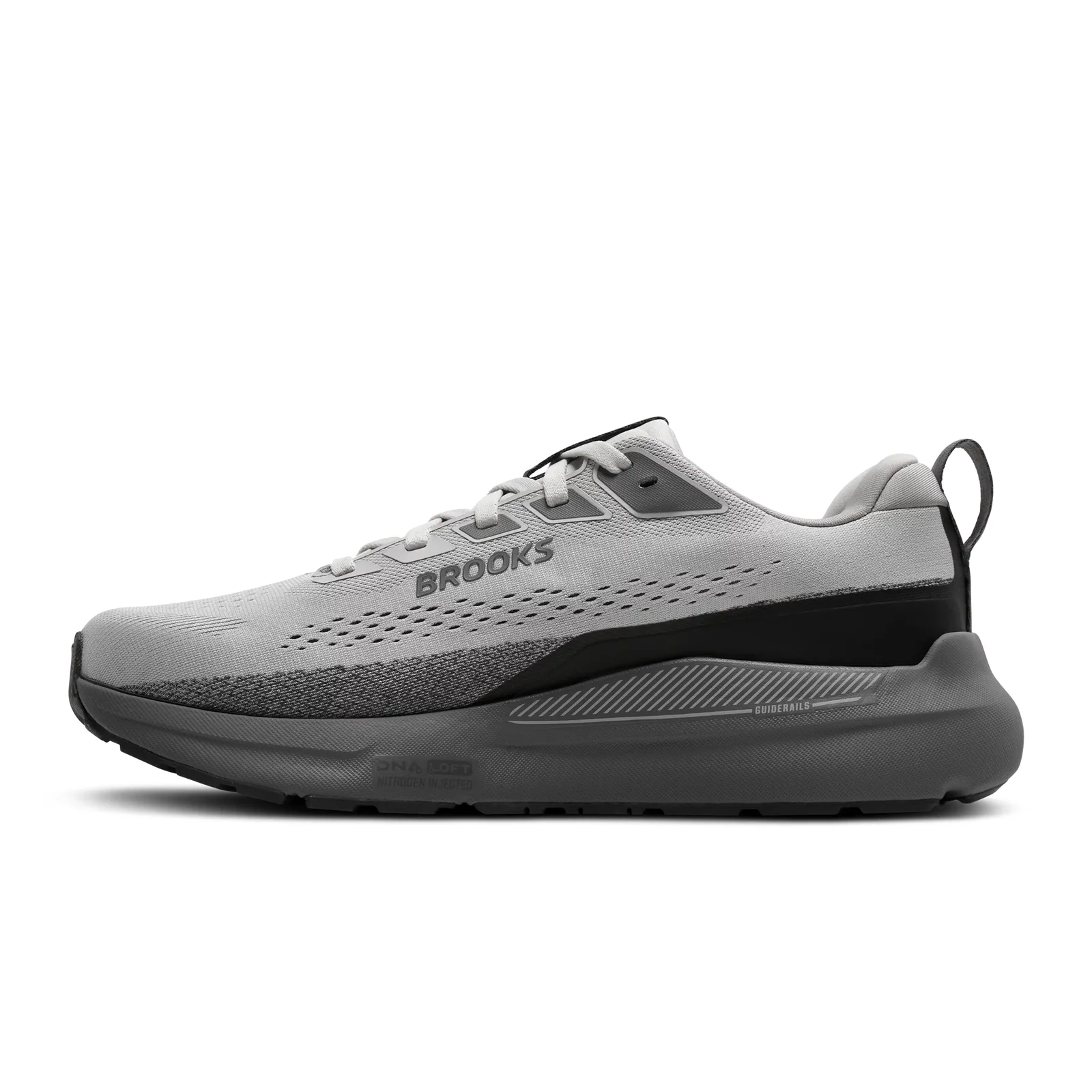 Brooks Beast GTS 26 Running Shoe (Men) - Gray/Gray/Blackened Pearl - Image 2
