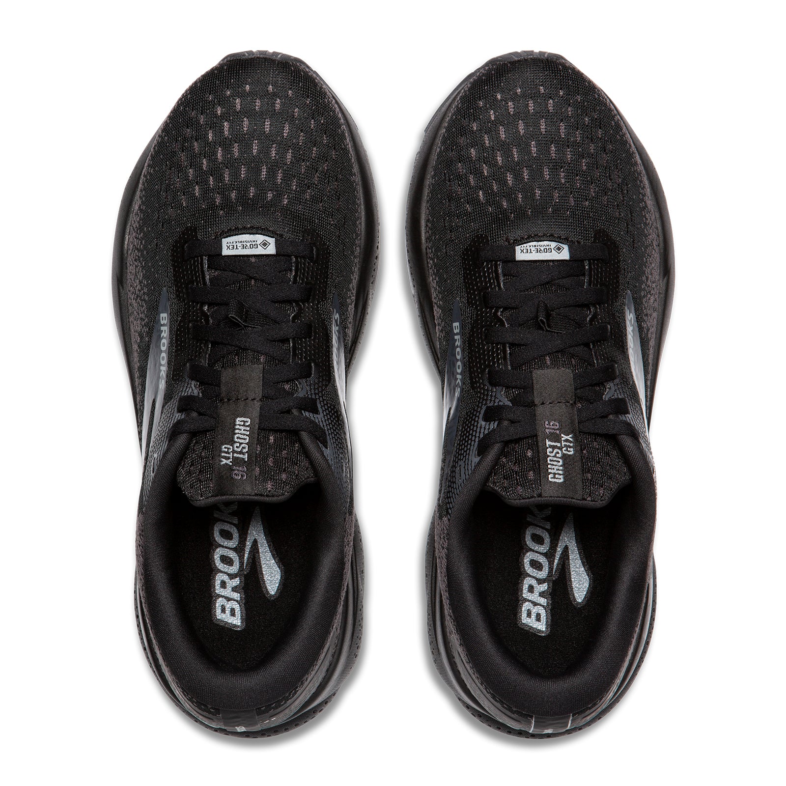 Brooks Ghost 16 GTX Running Shoe (Men) - Black/Black/Ebony - Image 4
