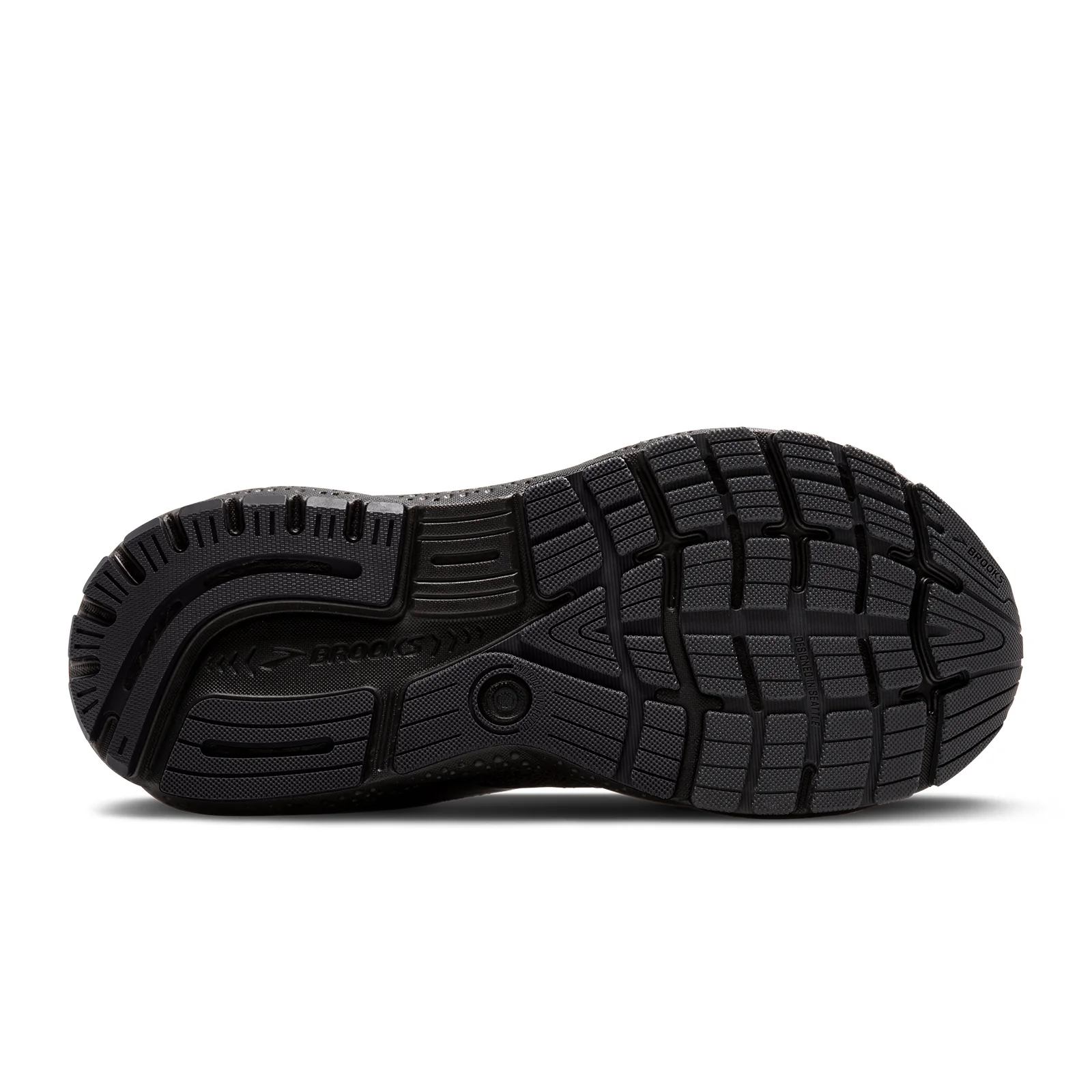 Brooks Ghost 16 GTX Running Shoe (Men) - Black/Black/Ebony - Image 5