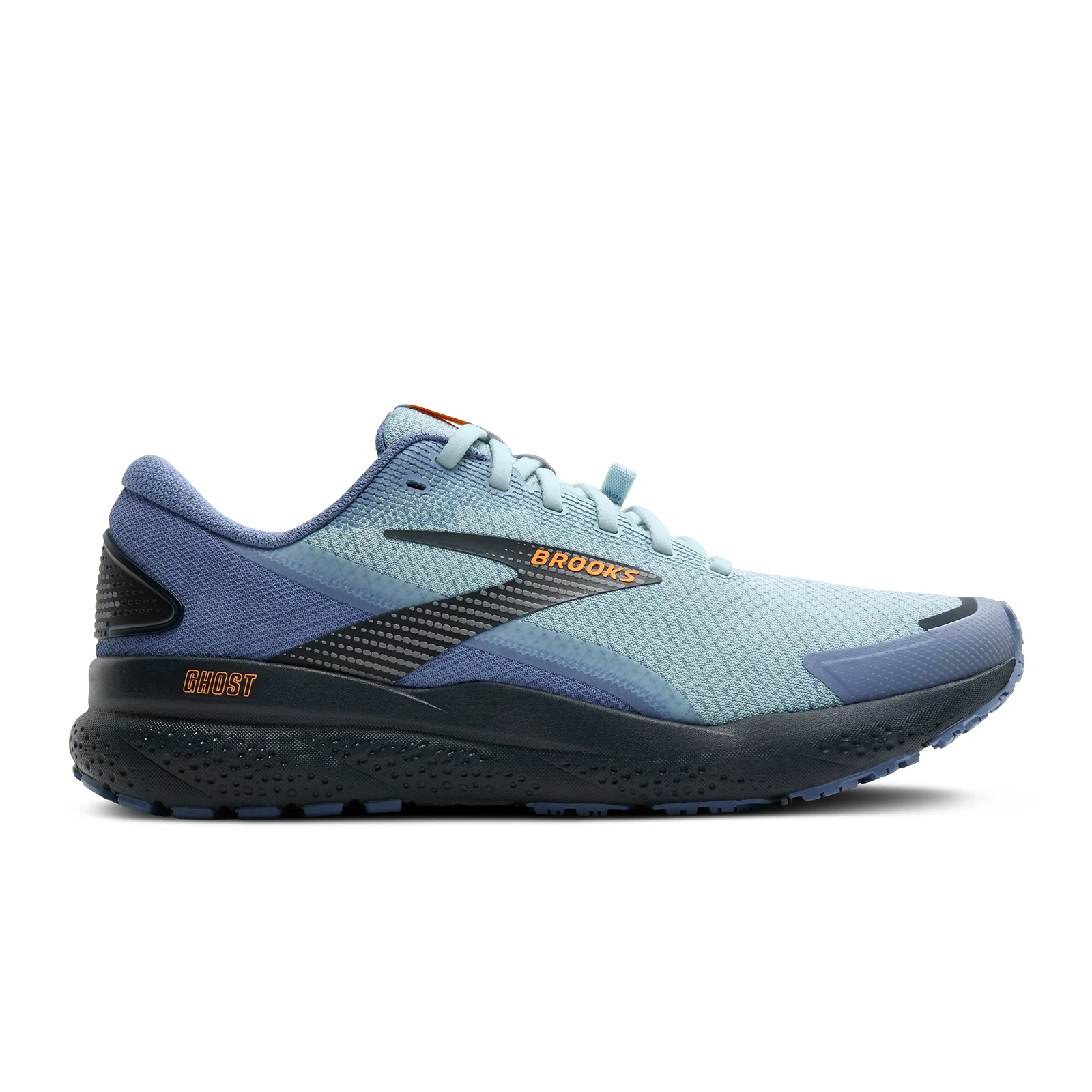 Brooks Ghost 16 Weatherized Running Shoe (Men) - Country Blue/Winter Sky/Ebony