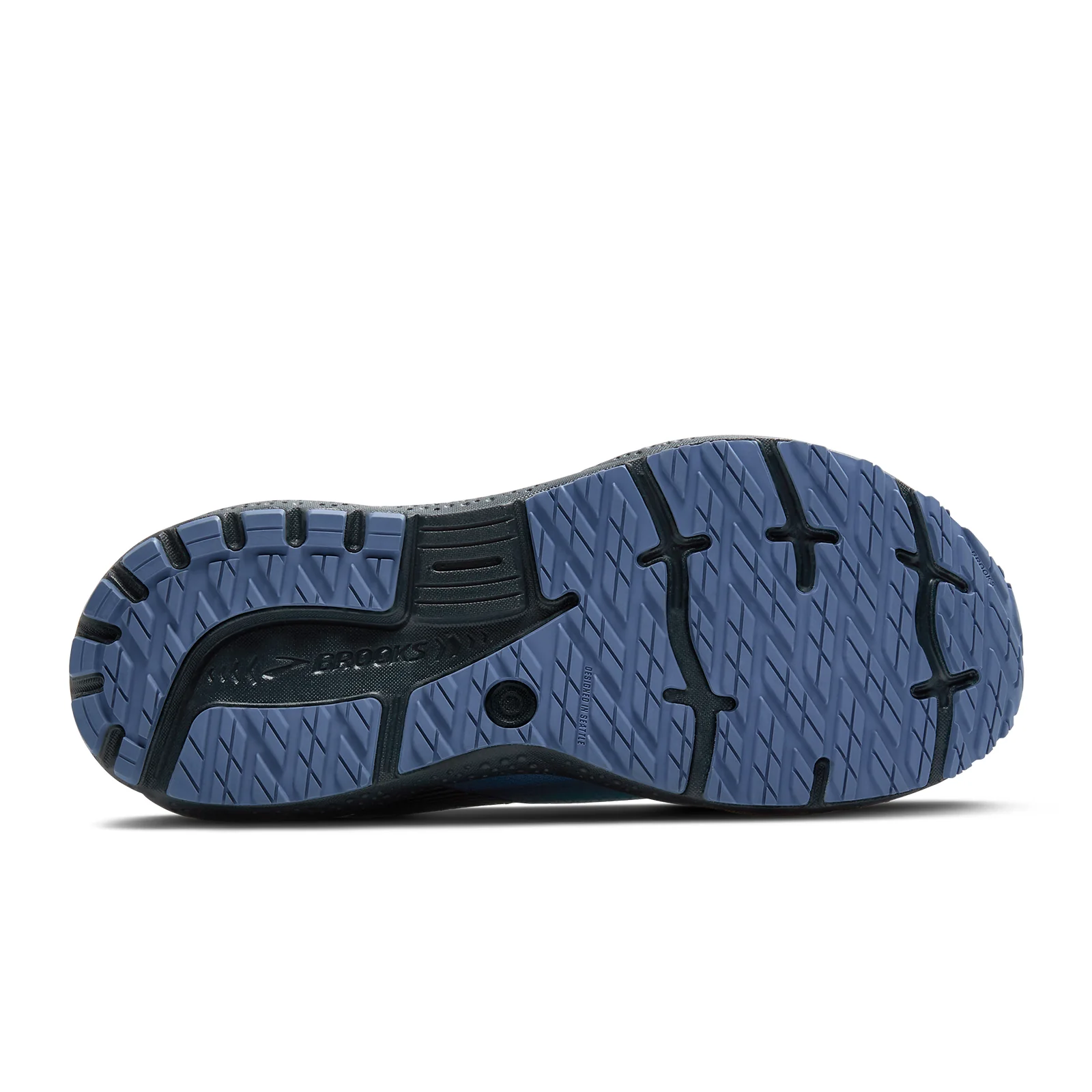 Brooks Ghost 16 Weatherized Running Shoe (Men) - Country Blue/Winter Sky/Ebony - Image 5