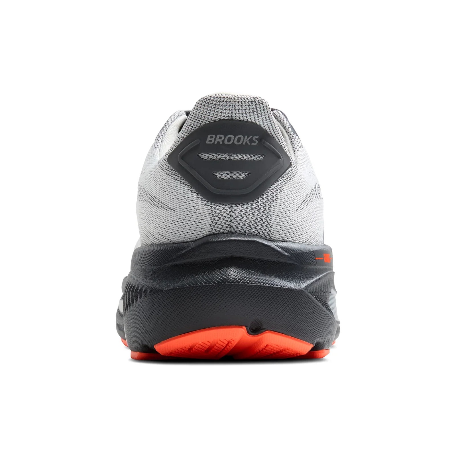 Brooks Ghost 17 Running Shoe (Men) - Oyster Mushroom/Orange/Ebony - Image 4