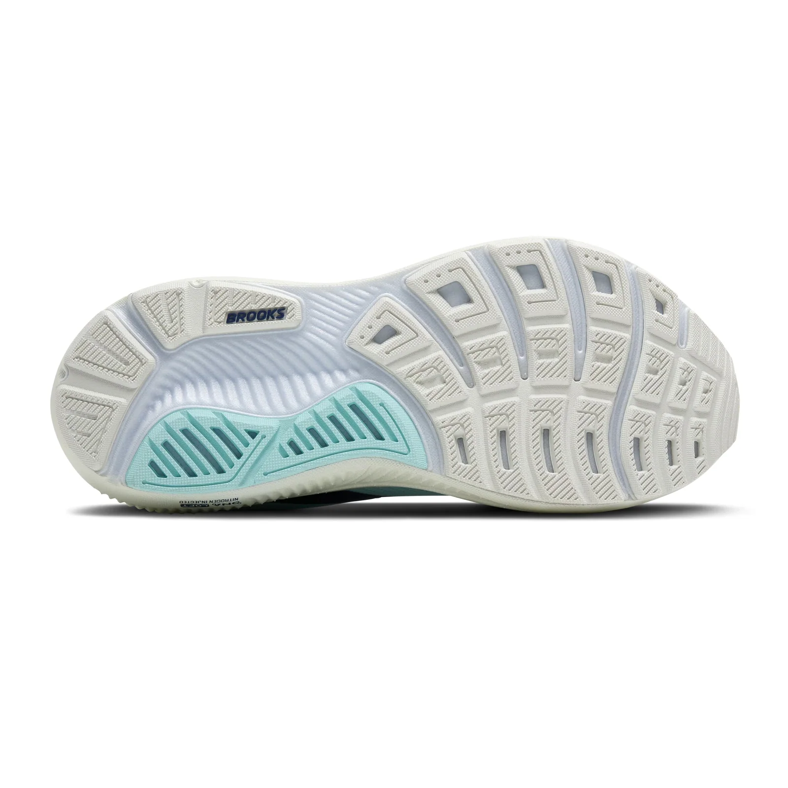 Brooks Ghost 17 Running Shoe (Women) - Clearwater/Navy Peony - Image 6