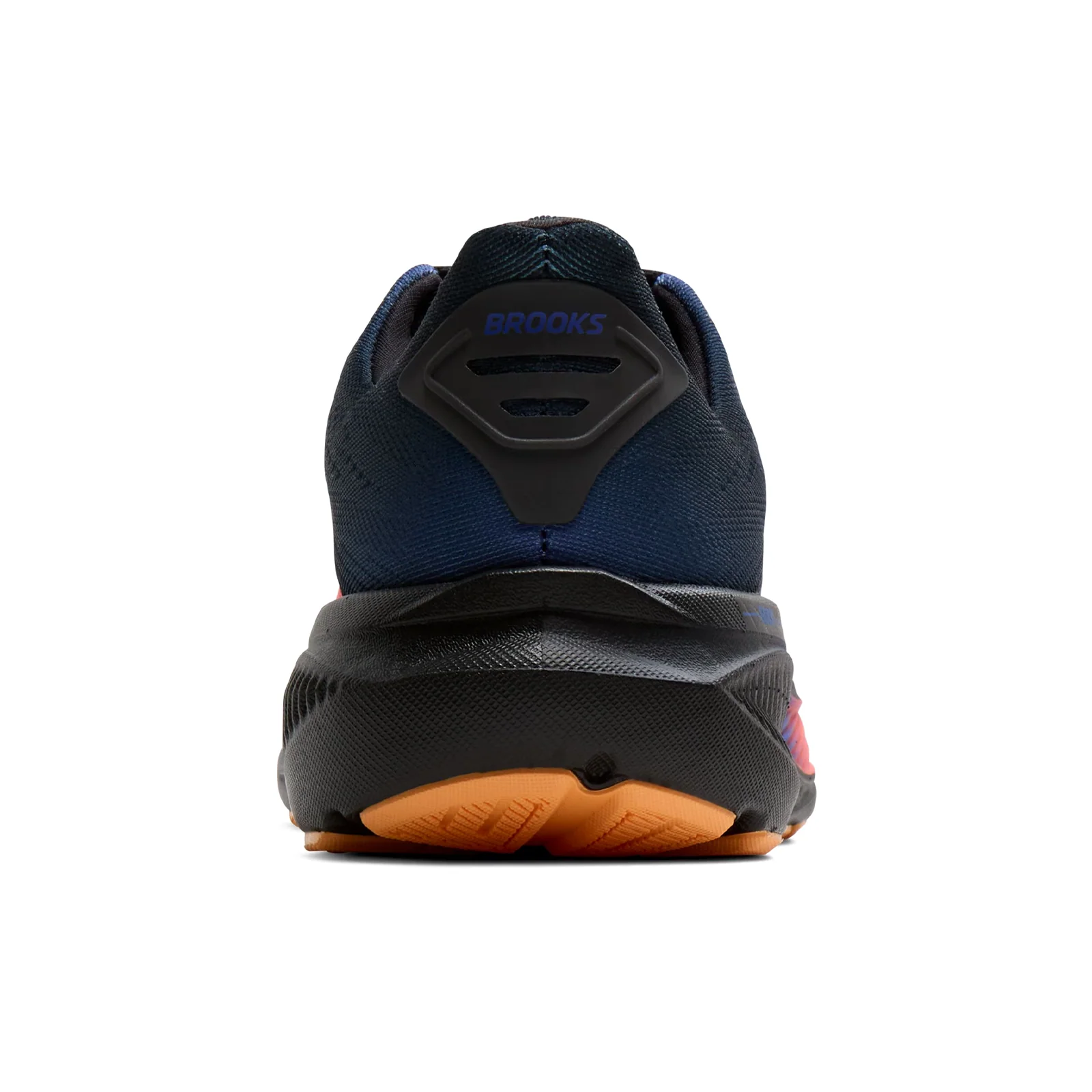 Brooks Ghost 17 Running Shoe (Women) - Night/Blue/Papaya - Image 4