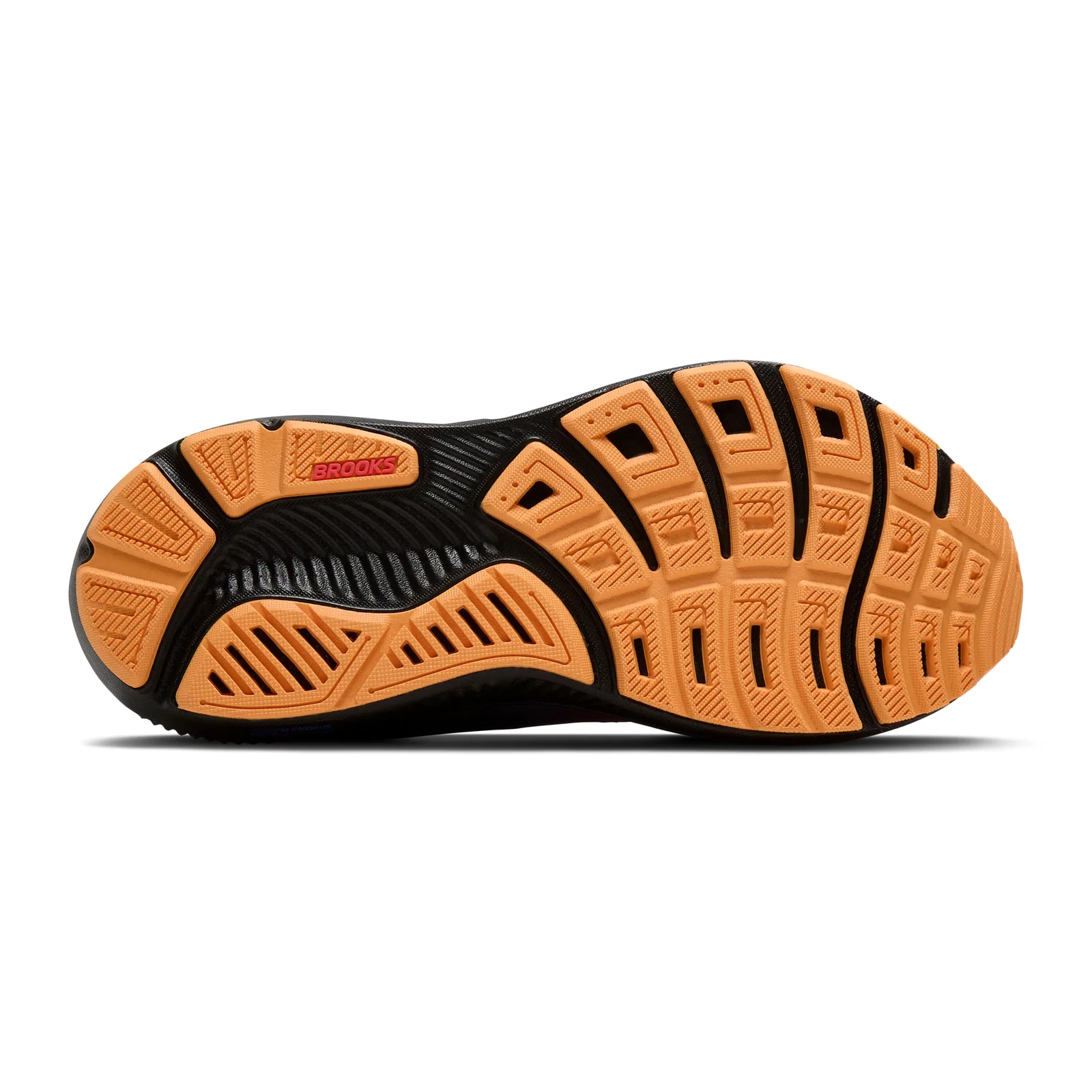 Brooks Ghost 17 Running Shoe (Women) - Night/Blue/Papaya - Image 6