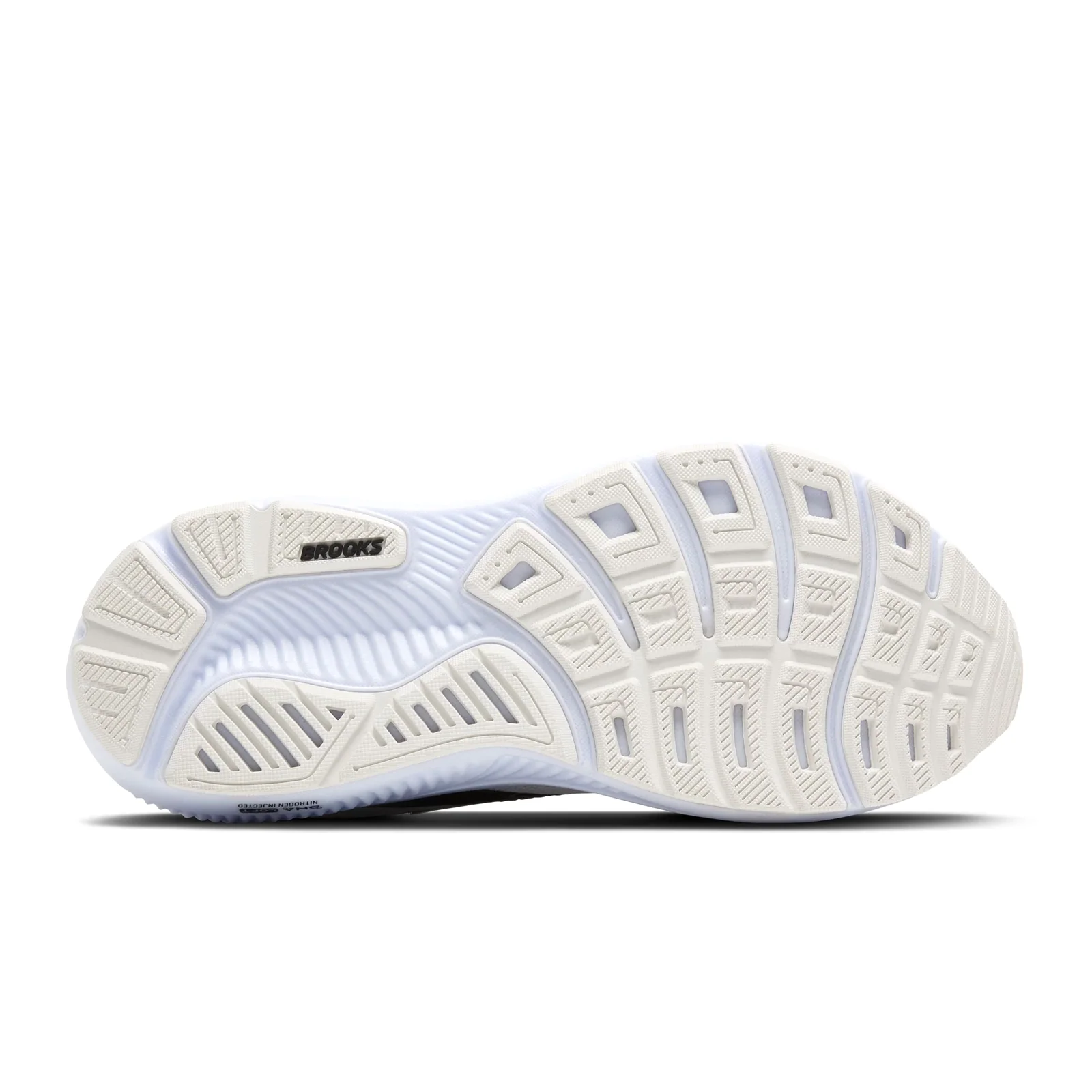Brooks Ghost 17 Running Shoe (Women) - White/Black/Rose Gold - Image 6