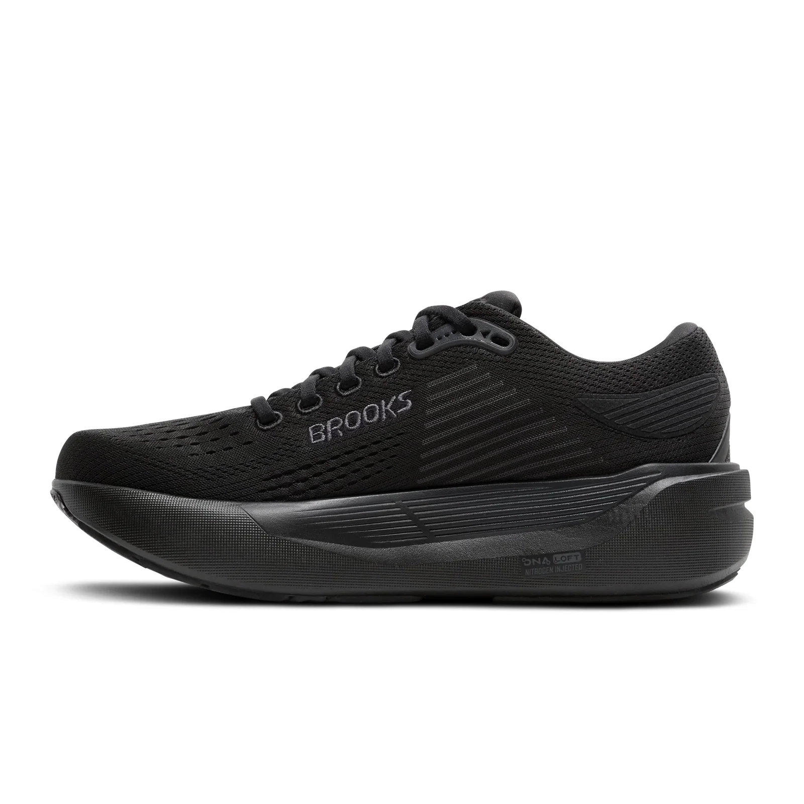 Brooks Ghost Max 3 Running Shoe (Men) - Black/Black/Ebony - Image 2