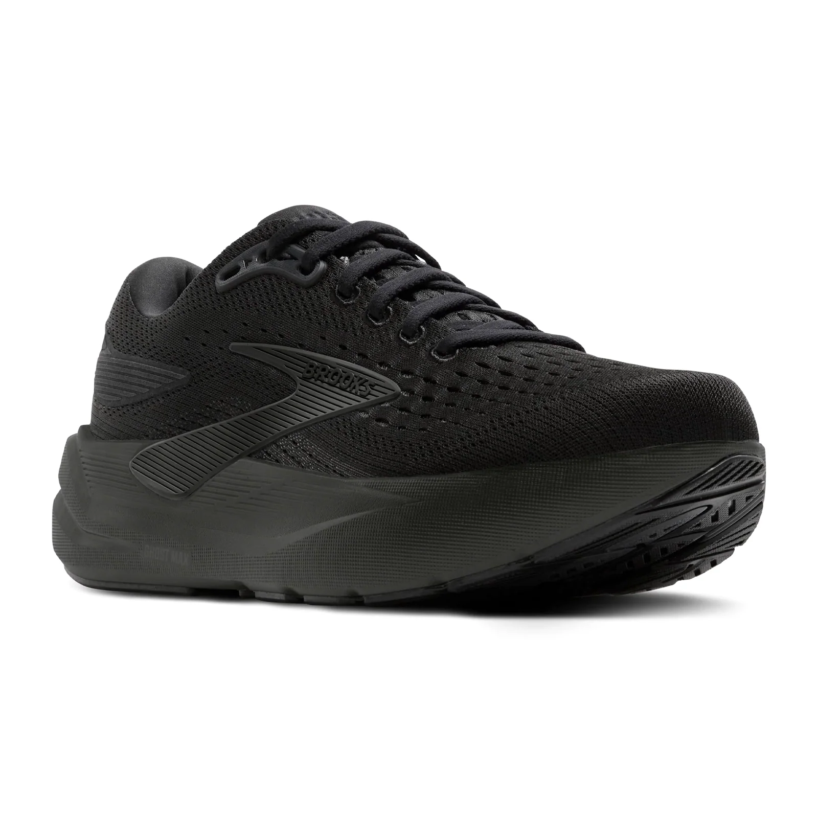 Brooks Ghost Max 3 Running Shoe (Men) - Black/Black/Ebony - Image 3