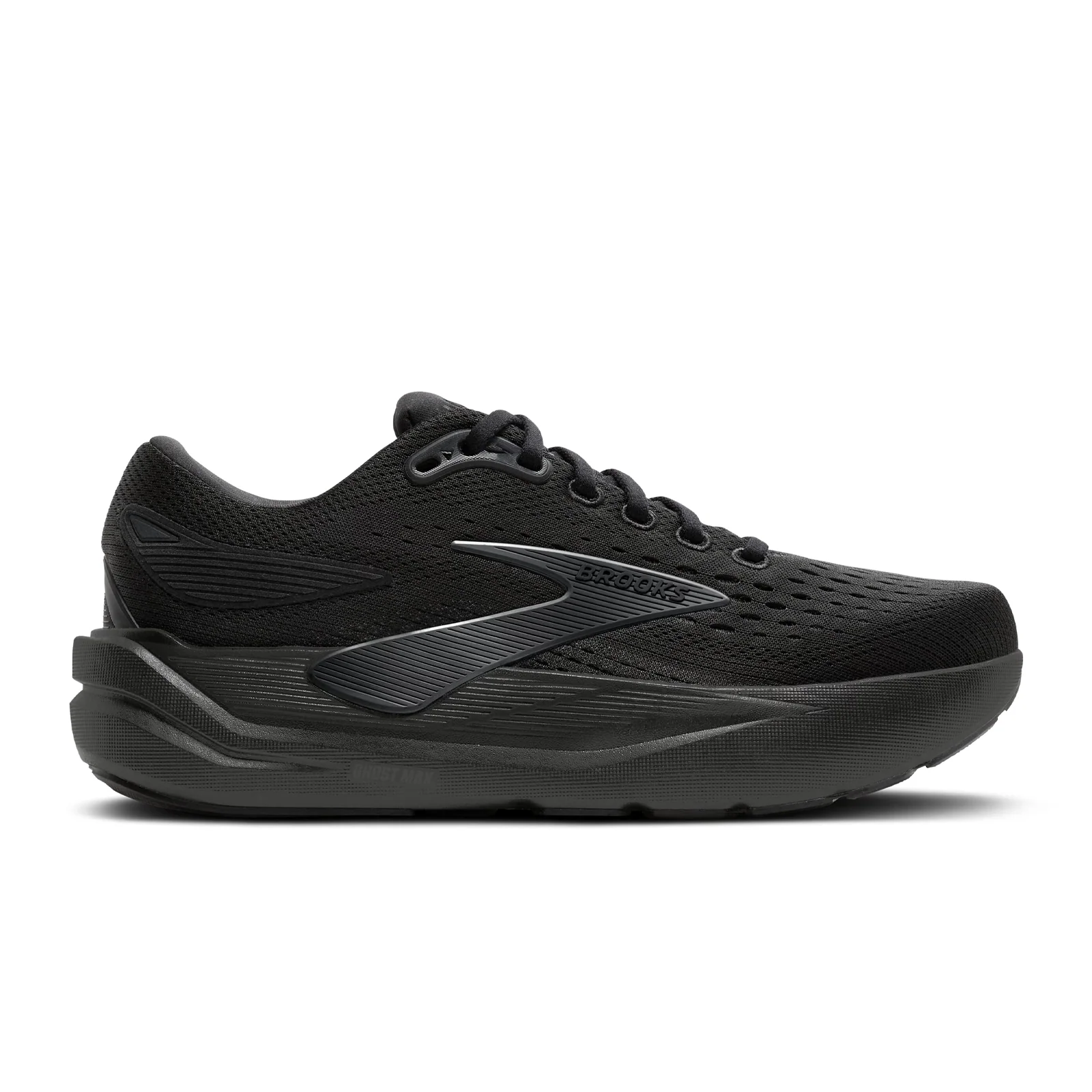 Brooks Ghost Max 3 Running Shoe (Women) - Black/Black/Ebony