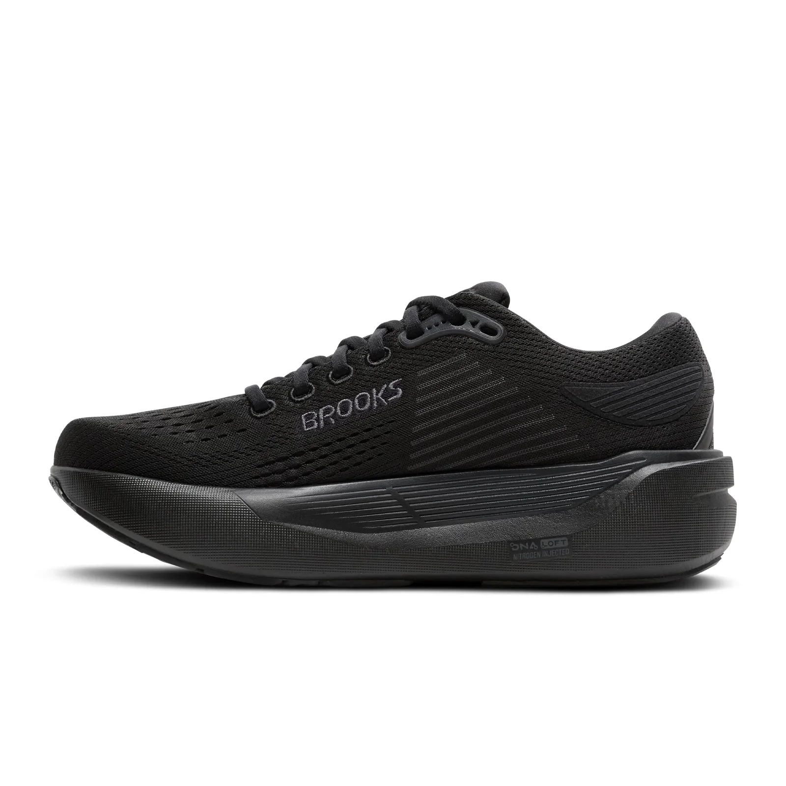 Brooks Ghost Max 3 Running Shoe (Women) - Black/Black/Ebony - Image 2