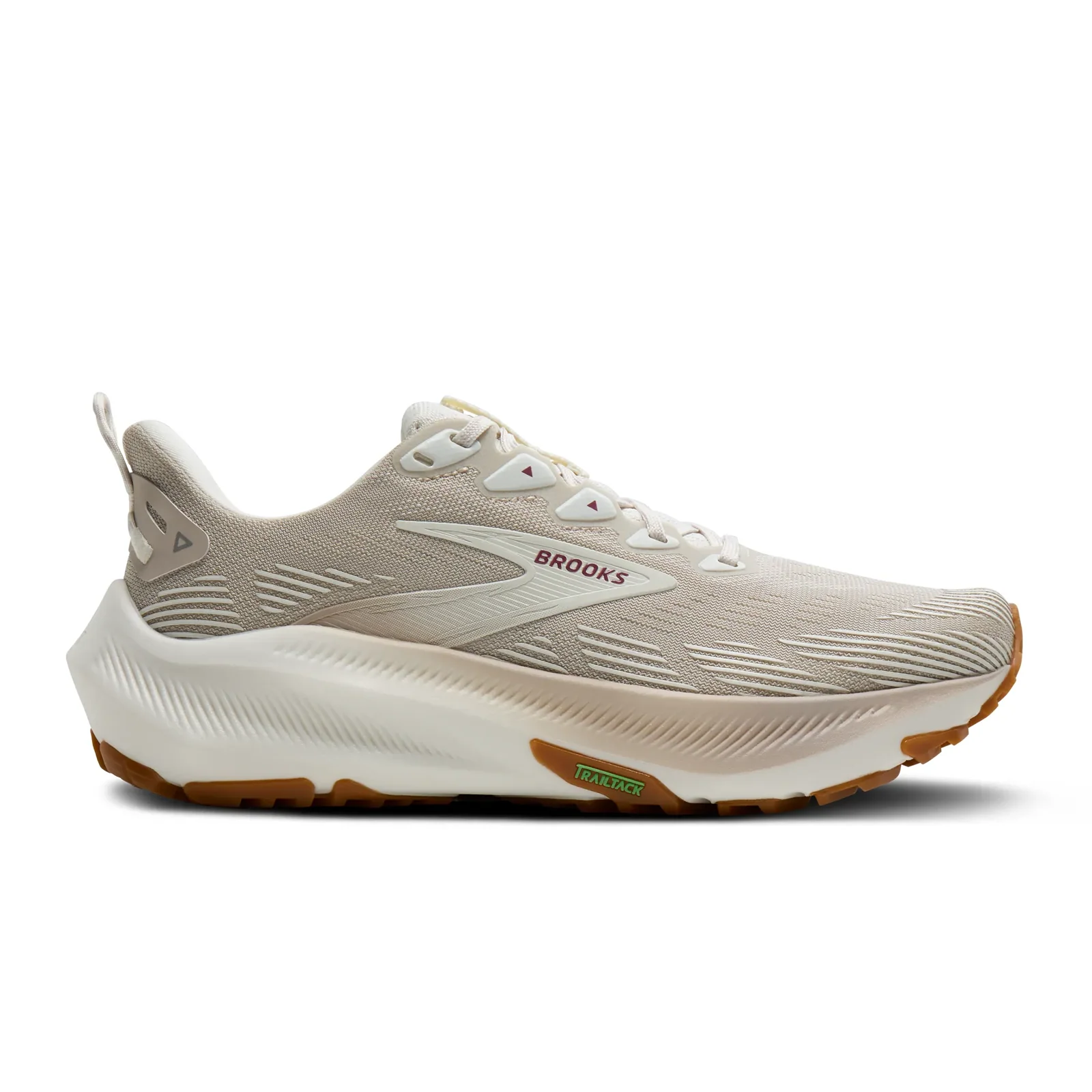Brooks Ghost Trail Running Shoe (Women) - Coconut/Chateau/Rose
