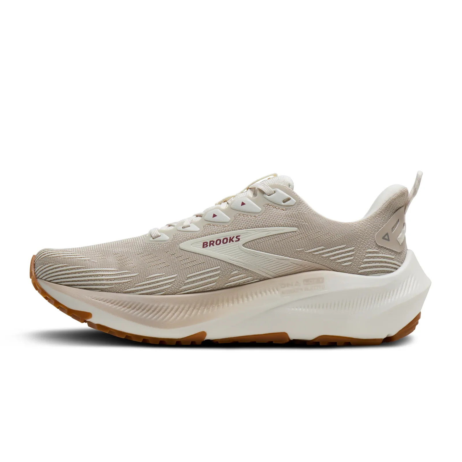 Brooks Ghost Trail Running Shoe (Women) - Coconut/Chateau/Rose - Image 2
