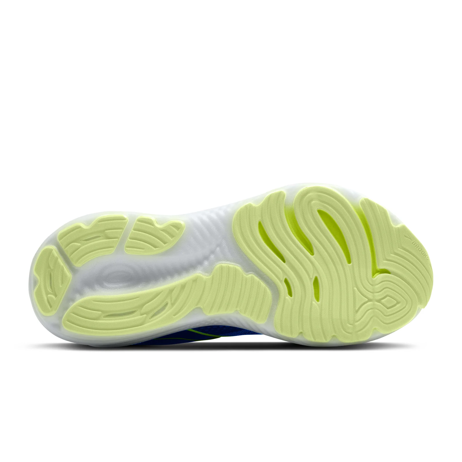 Brooks Glycerin 22 Running Shoe (Men) - Black/Cobalt/Neo Yellow - Image 6
