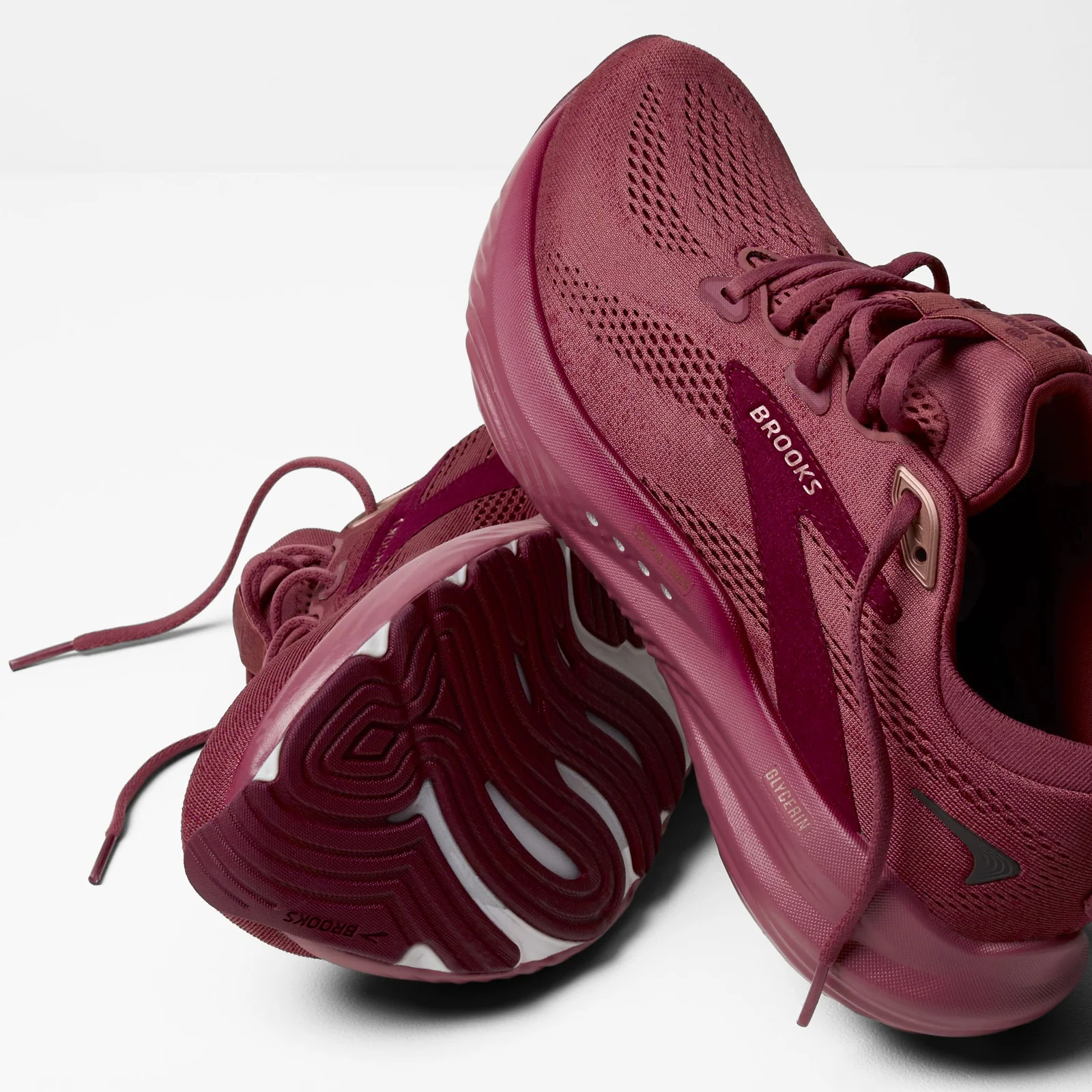 Brooks Glycerin 22 Running Shoe (Women) - Berry/Burgundy/Rose - Image 7