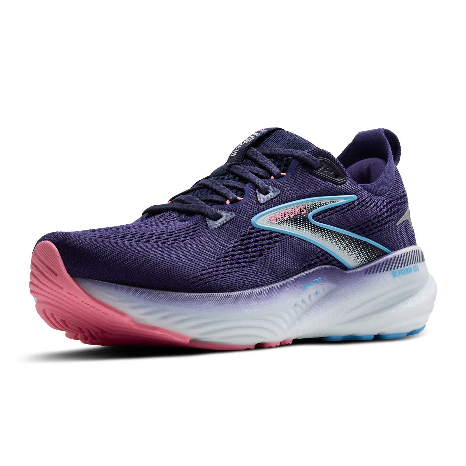 Brooks Glycerin 22 Running Shoe (Women) - Blue Ribbon/Peacoat/Dianthus - Image 4