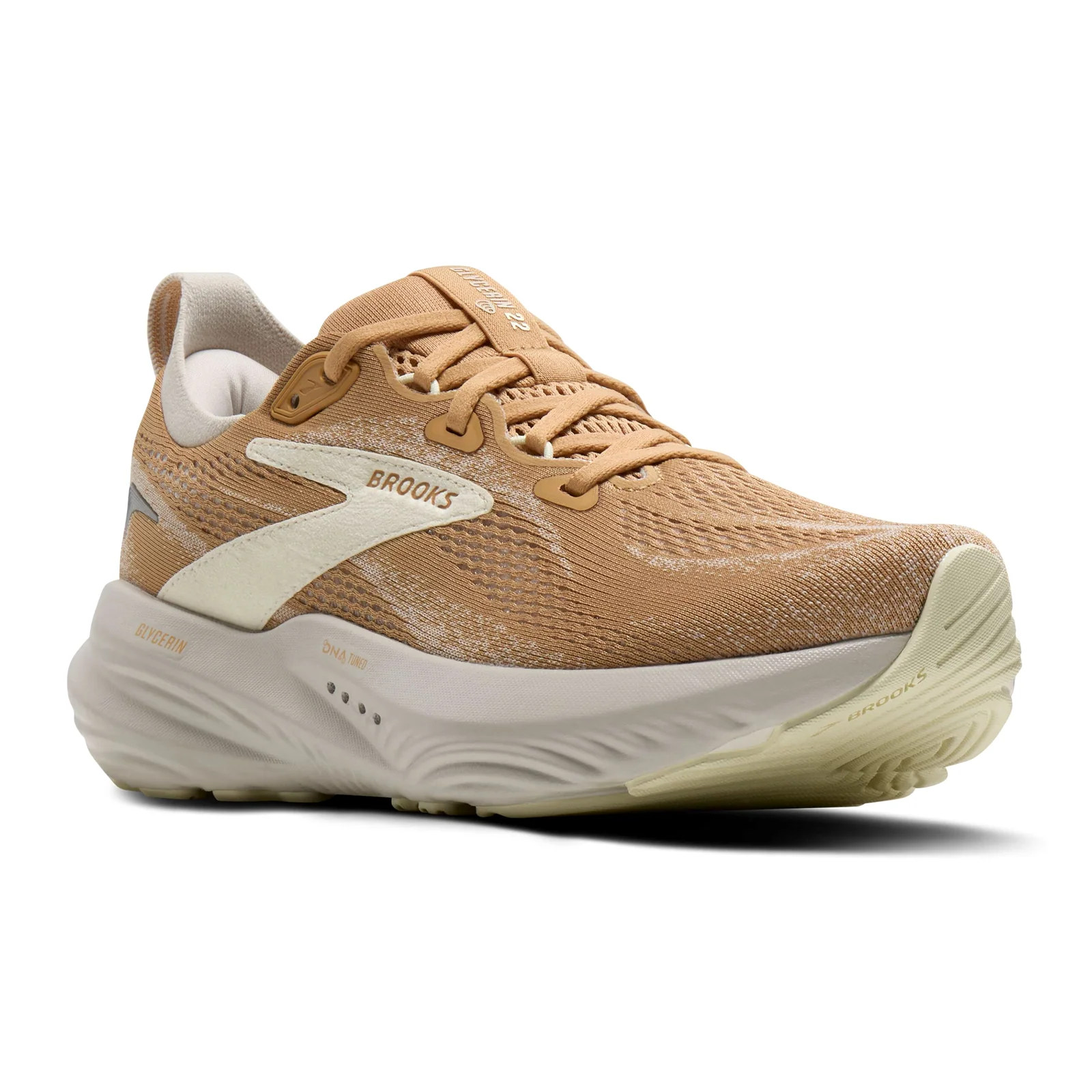 Brooks Glycerin 22 Running Shoe (Women) - Taffy/Moonbeam/Essence - Image 3
