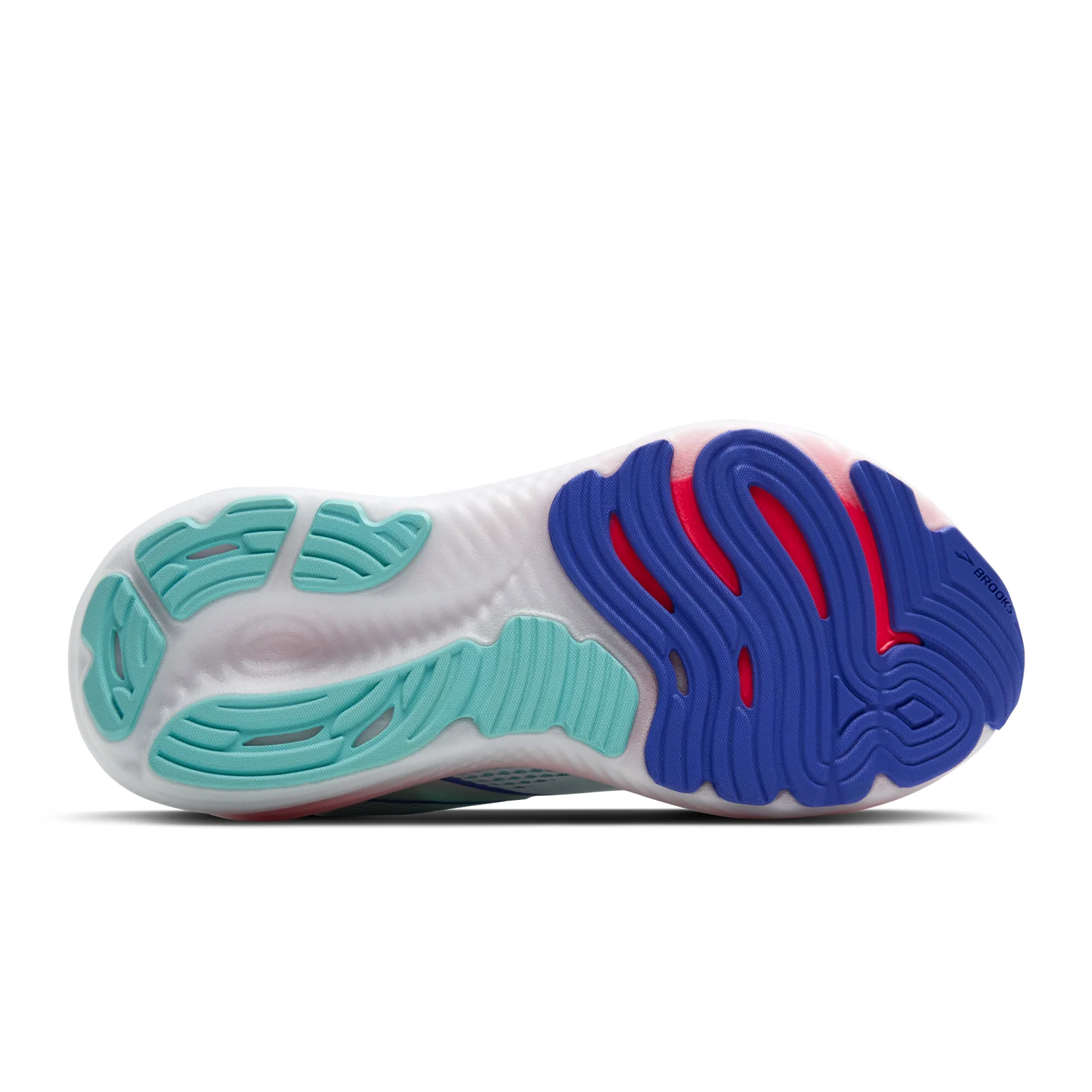 Brooks Glycerin 22 Running Shoe (Women) - White/Limpet Shell/Amparo Blue - Image 6