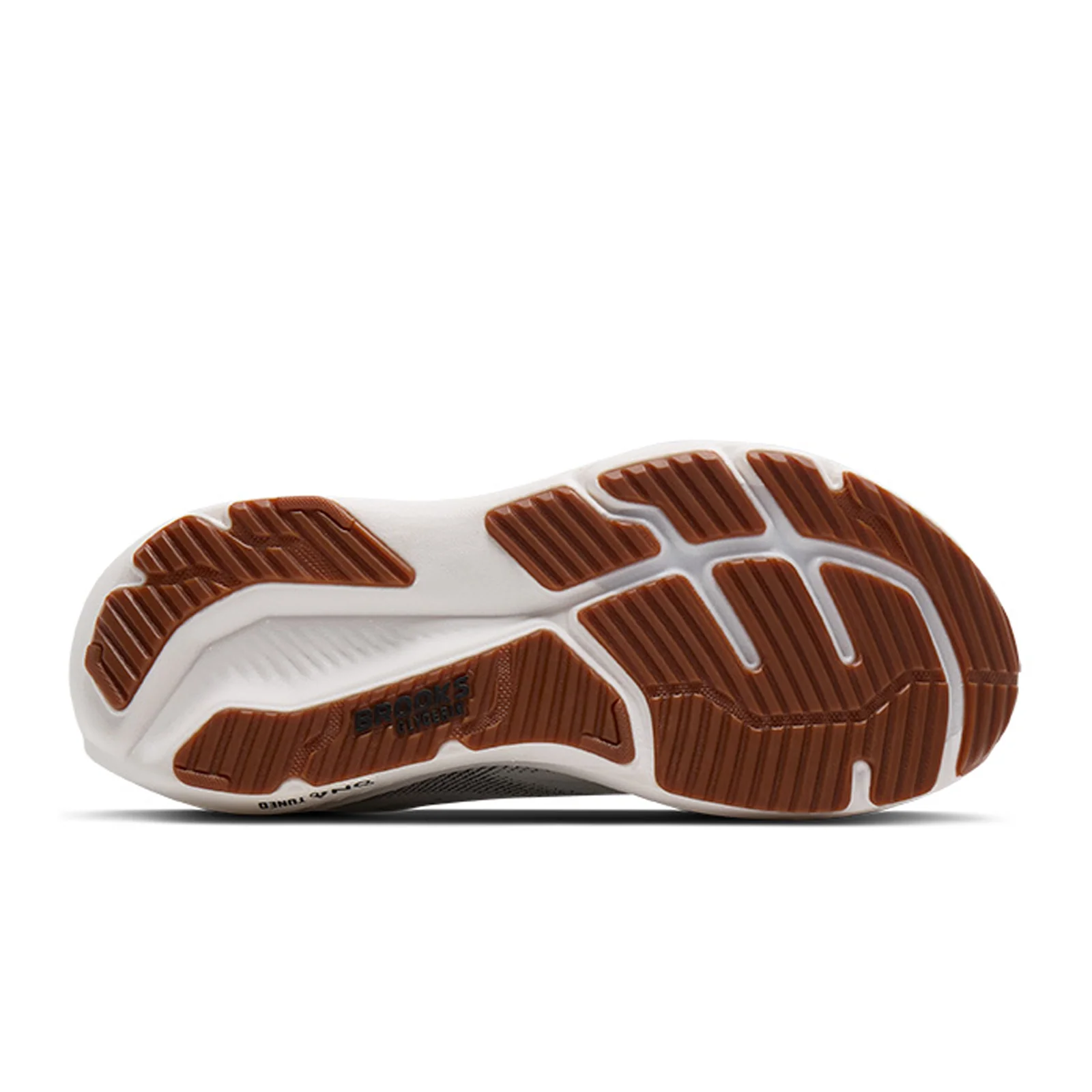 Brooks Glycerin 23 Running Shoe (Men) - White/Black/Biscuit - Image 6