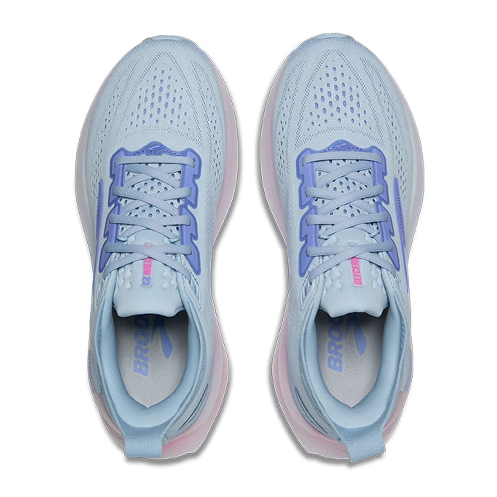 Brooks Glycerin 23 Running Shoe (Women) - Skyway/Blazing Bell/Pink - Image 5