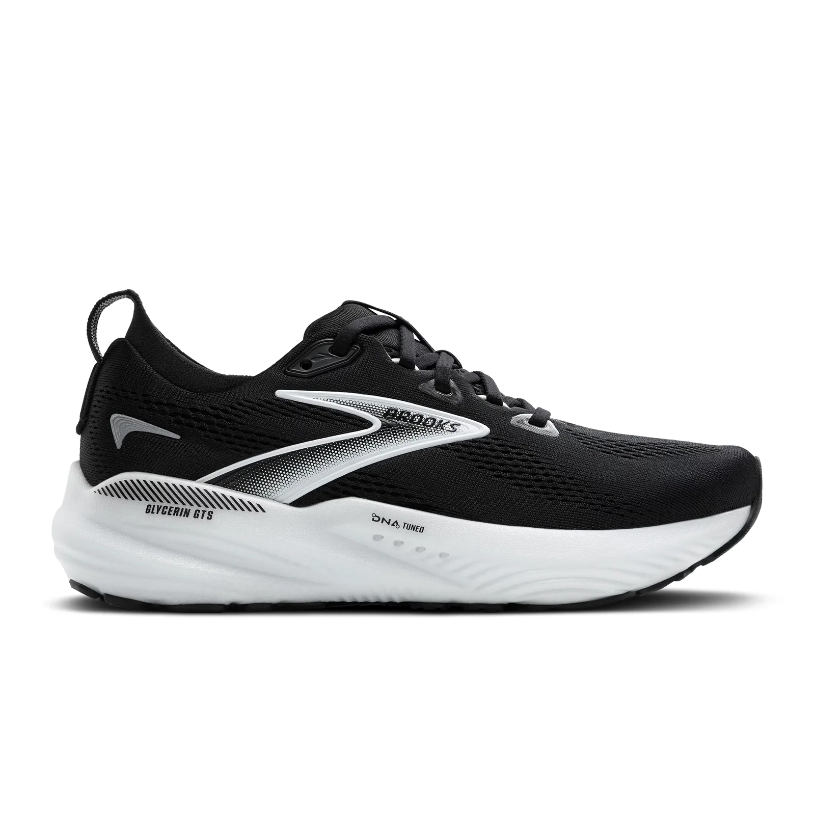 Brooks Glycerin GTS 22 Running Shoe (Men) - Black/Grey/White