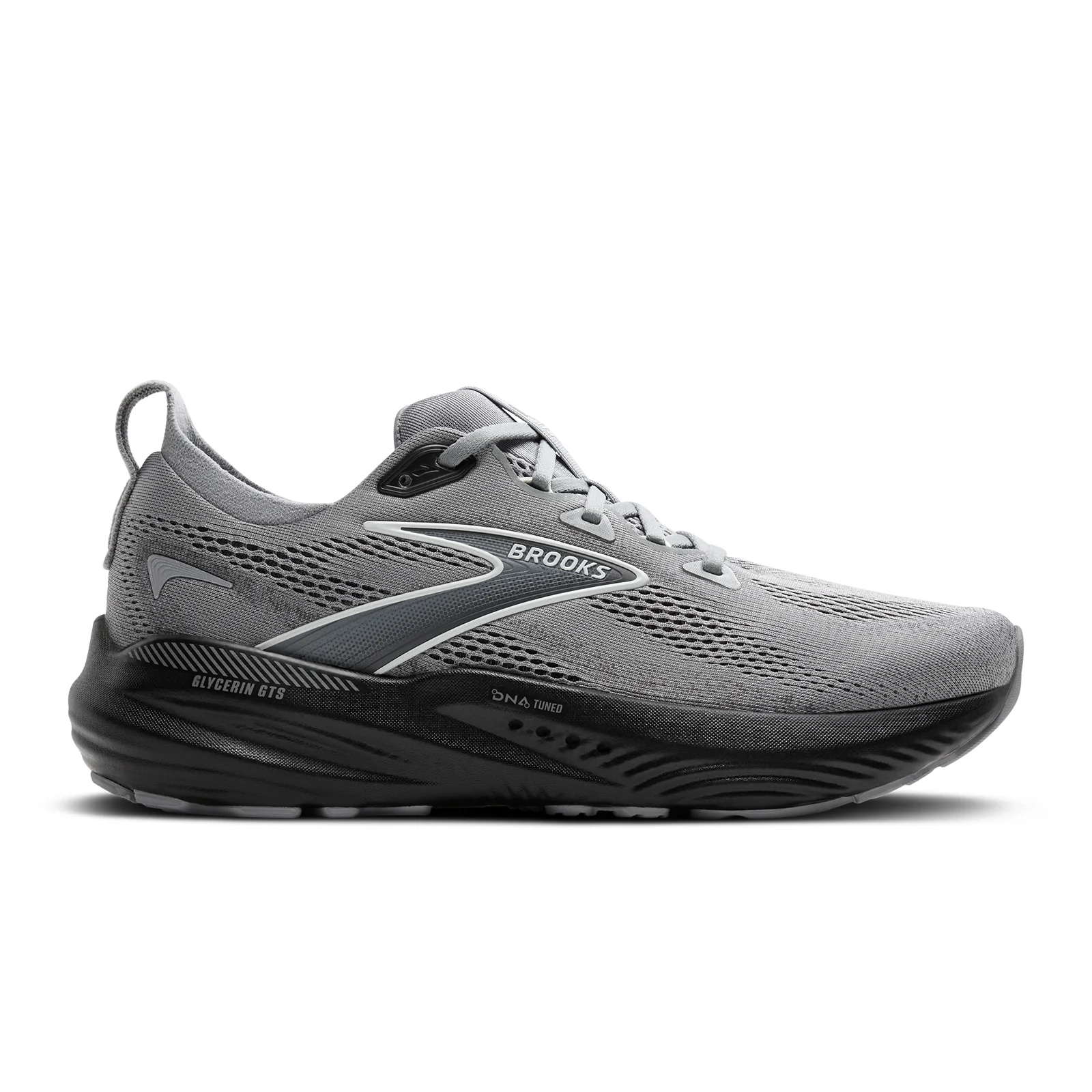 Brooks Glycerin GTS 22 Running Shoe (Men) - Primer Gray/Ebony/Bluewash