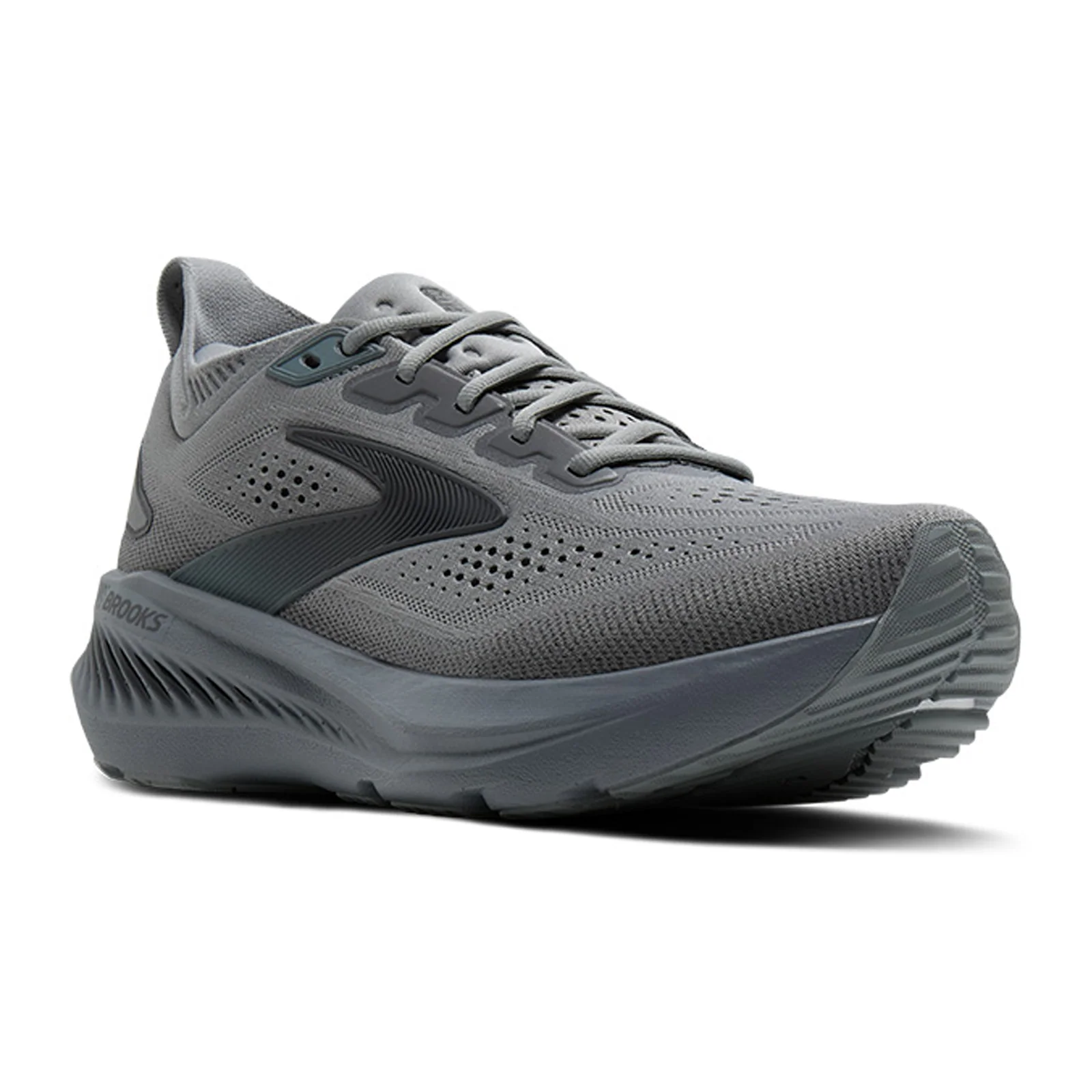 Brooks Glycerin GTS 23 Running Shoe (Men) - Grey/Blackened Pearl/Black - Image 3