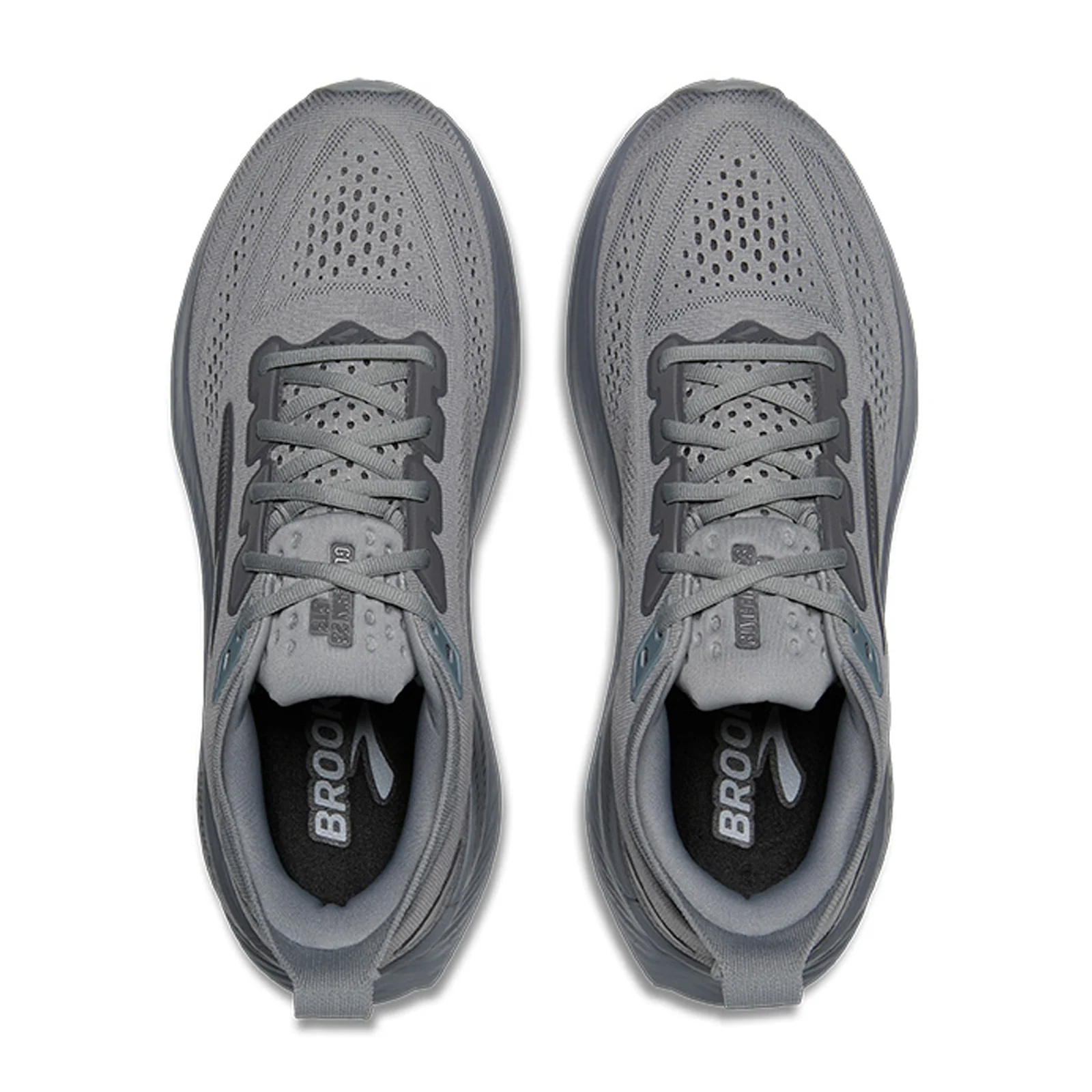 Brooks Glycerin GTS 23 Running Shoe (Men) - Grey/Blackened Pearl/Black - Image 5