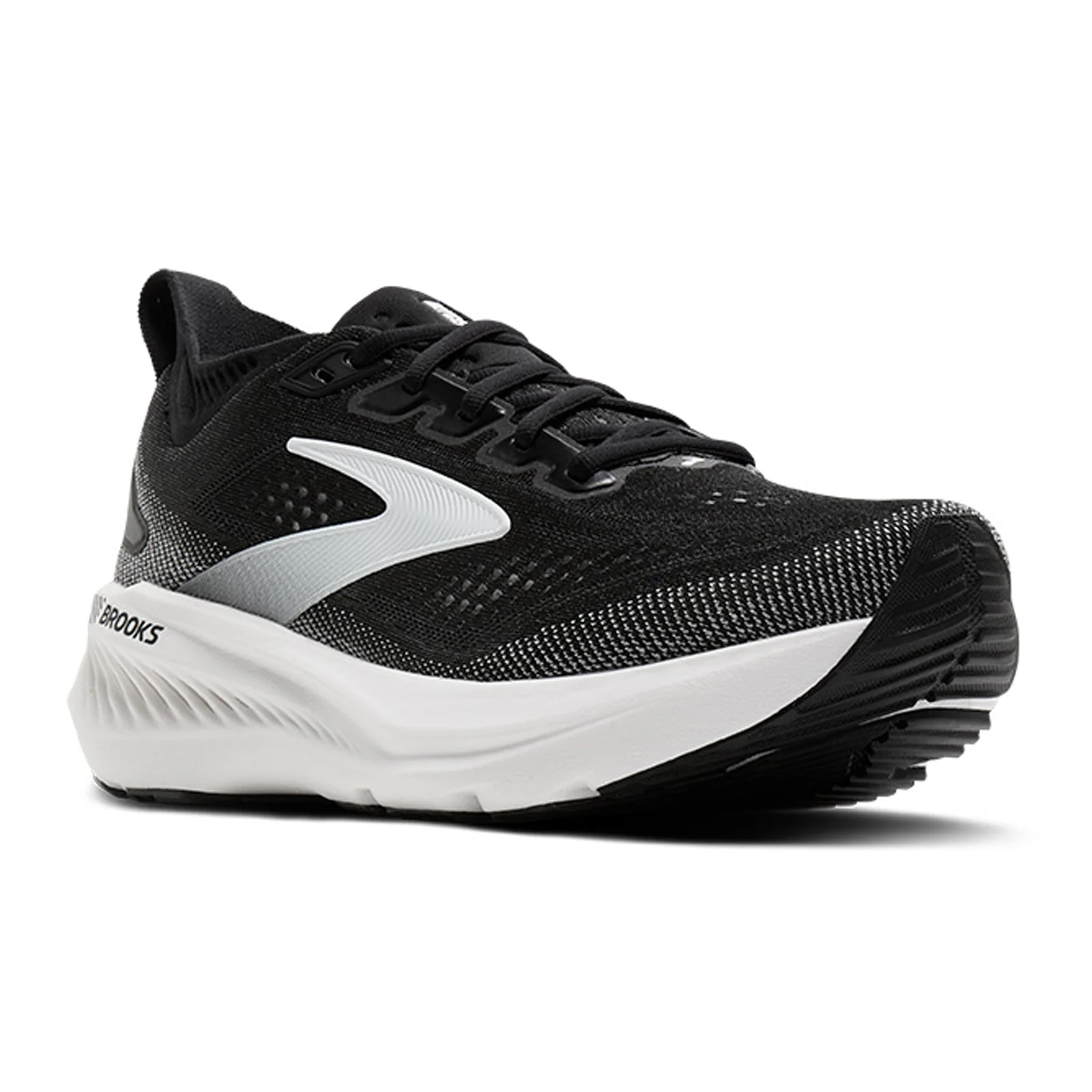 Brooks Glycerin GTS 23 Running Shoe (Women) - Black/Grey/White - Image 3