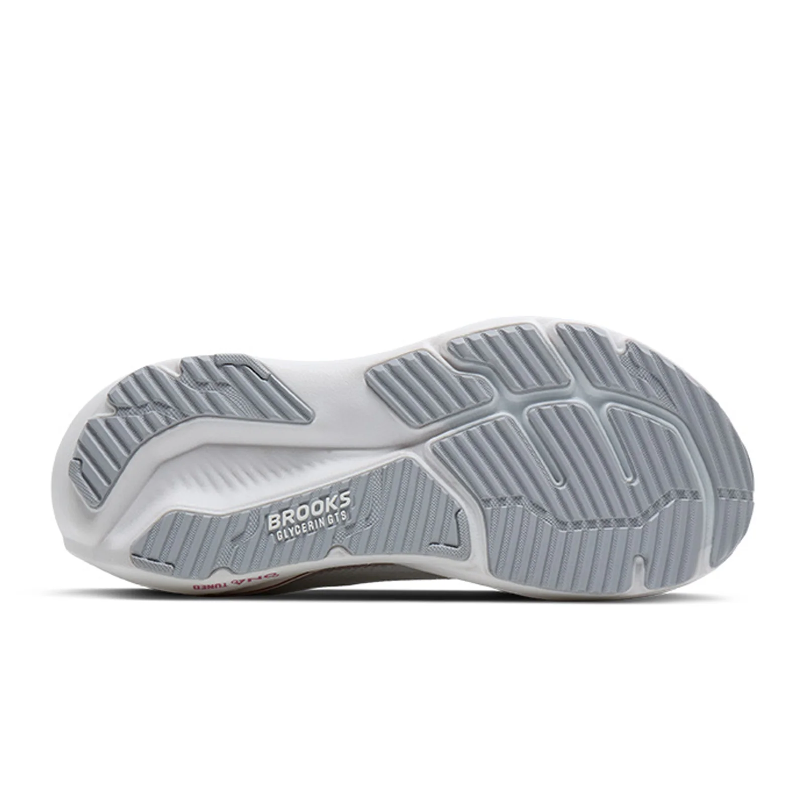 Brooks Glycerin GTS 23 Running Shoe (Women) - White/Harbor Mist/Metallic - Image 6