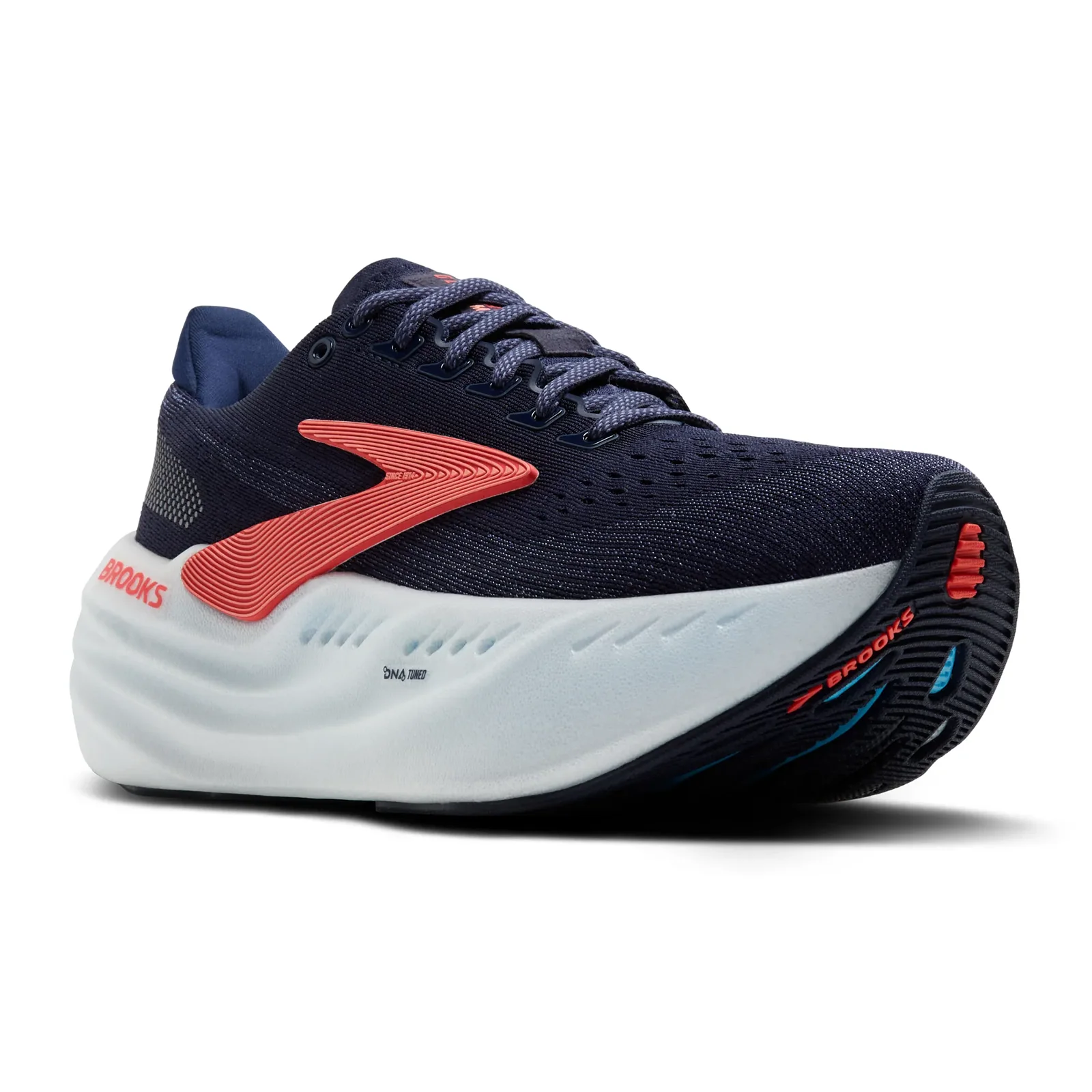 Brooks Glycerin Max Running Shoe (Women) - Peacoat/Blue Ribbon/Hot Coral - Image 3
