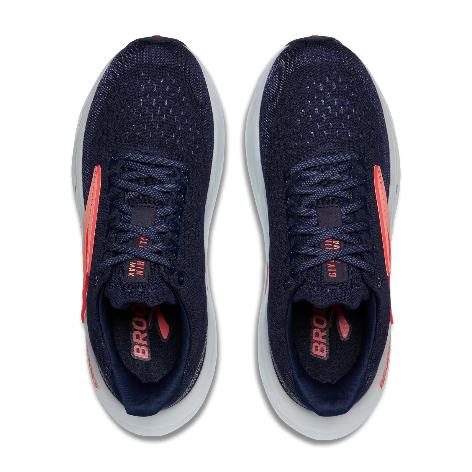 Brooks Glycerin Max Running Shoe (Women) - Peacoat/Blue Ribbon/Hot Coral - Image 5