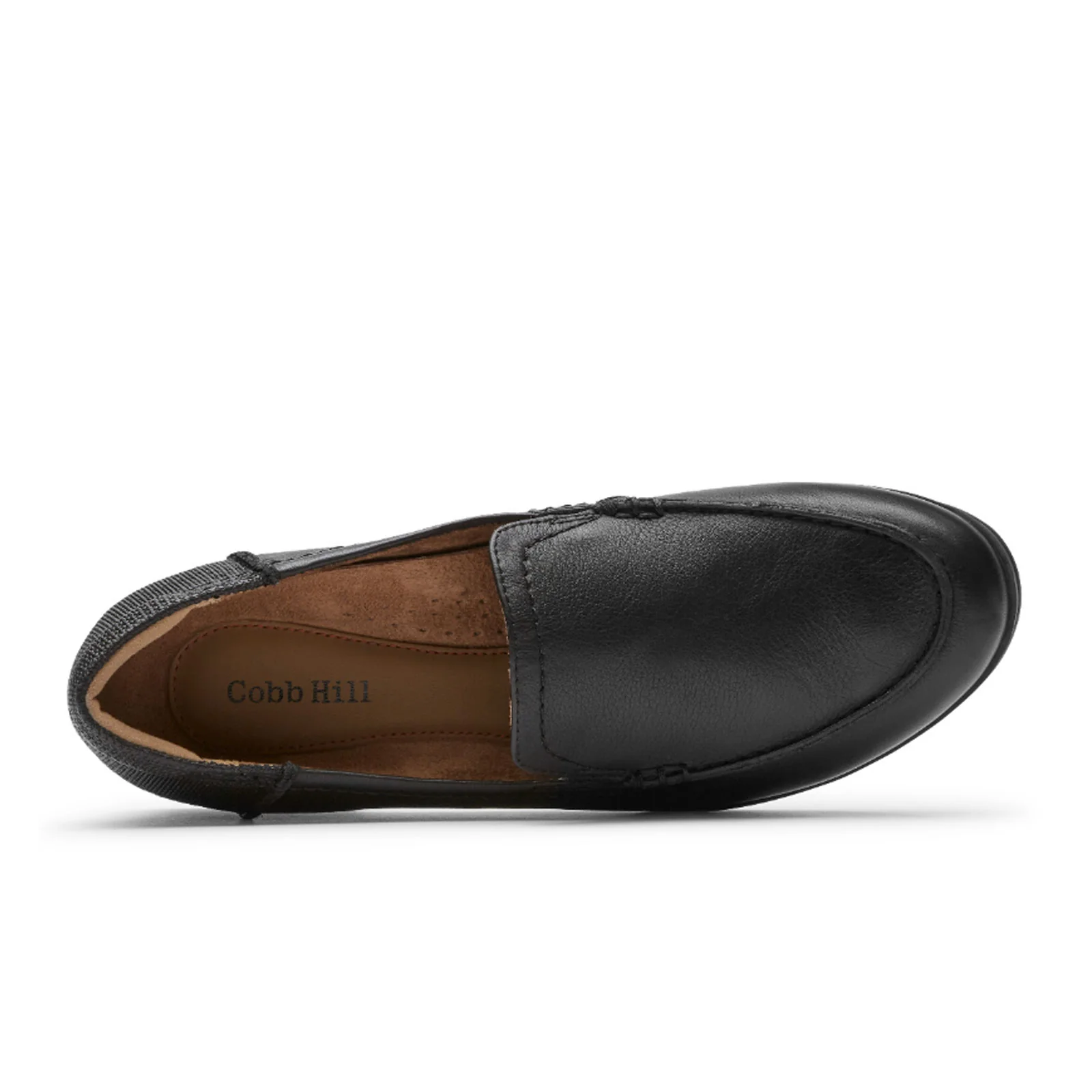 Cobb Hill Crosbie Moc Loafer (Women) - Black Leather - Image 2