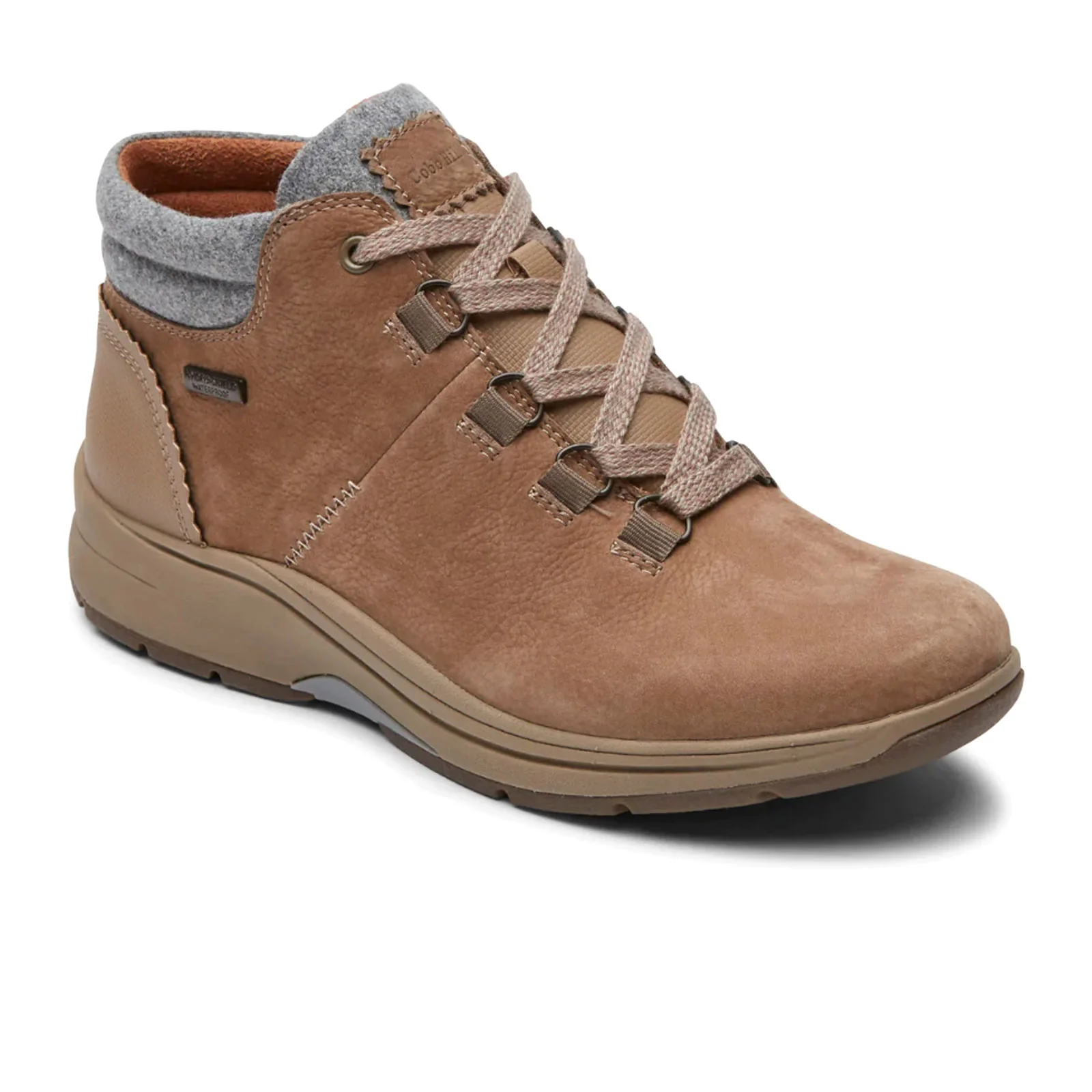 Cobb Hill Pyper Waterproof Hiker (Women) - Taupe Nubuck - Image 4