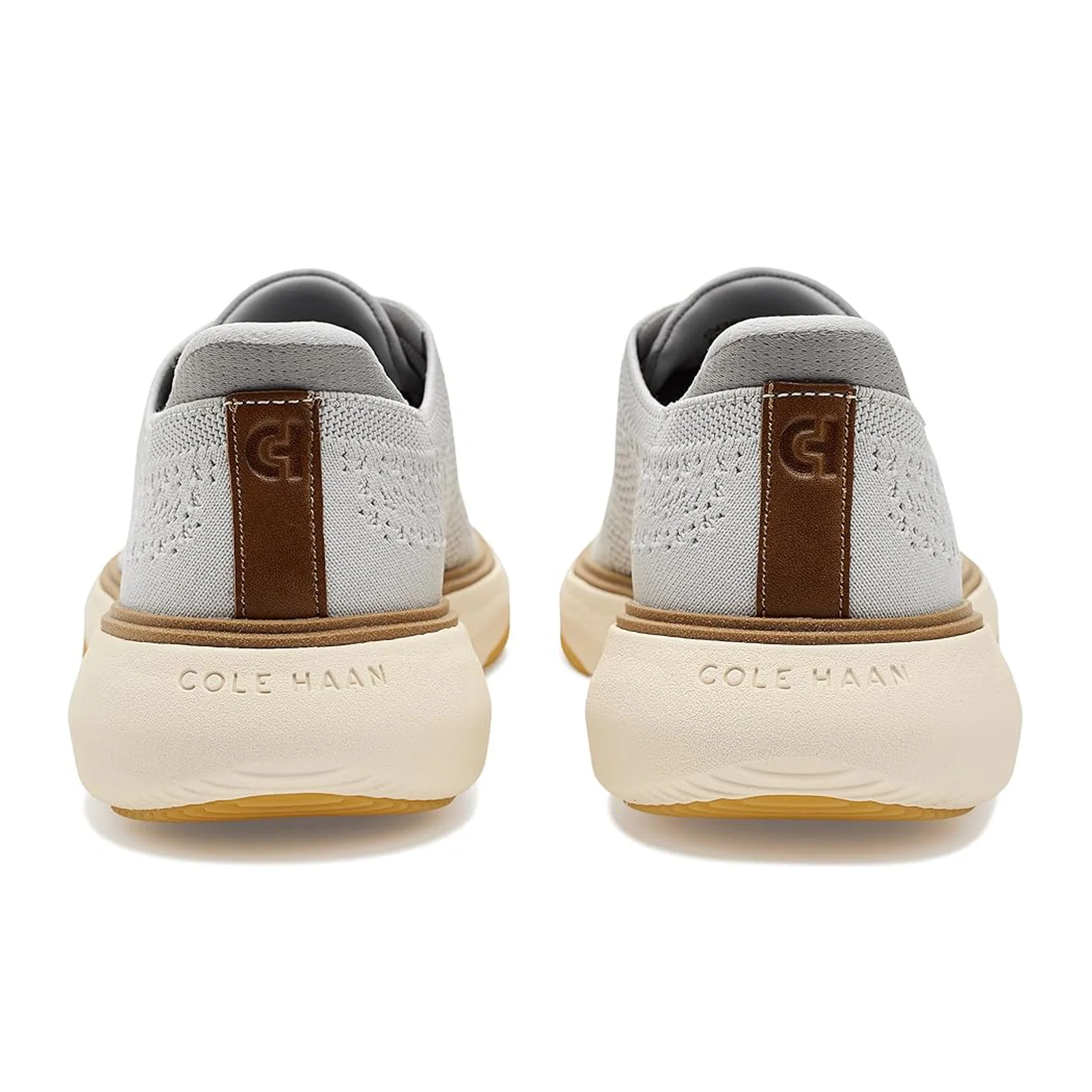 Cole Haan GrandPhaze Stitchlite Quick-On Oxford (Men) - Oyster Mushroom/Natural/Ivory - Image 4