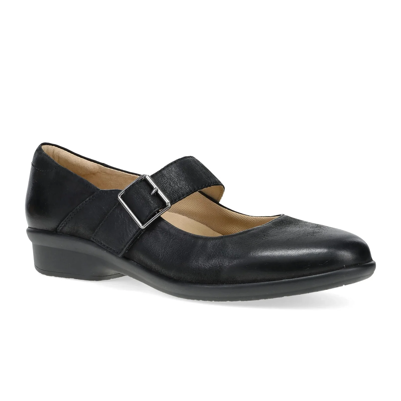 Dansko Collette Mary Jane (Women) - Black Burnished Nubuck