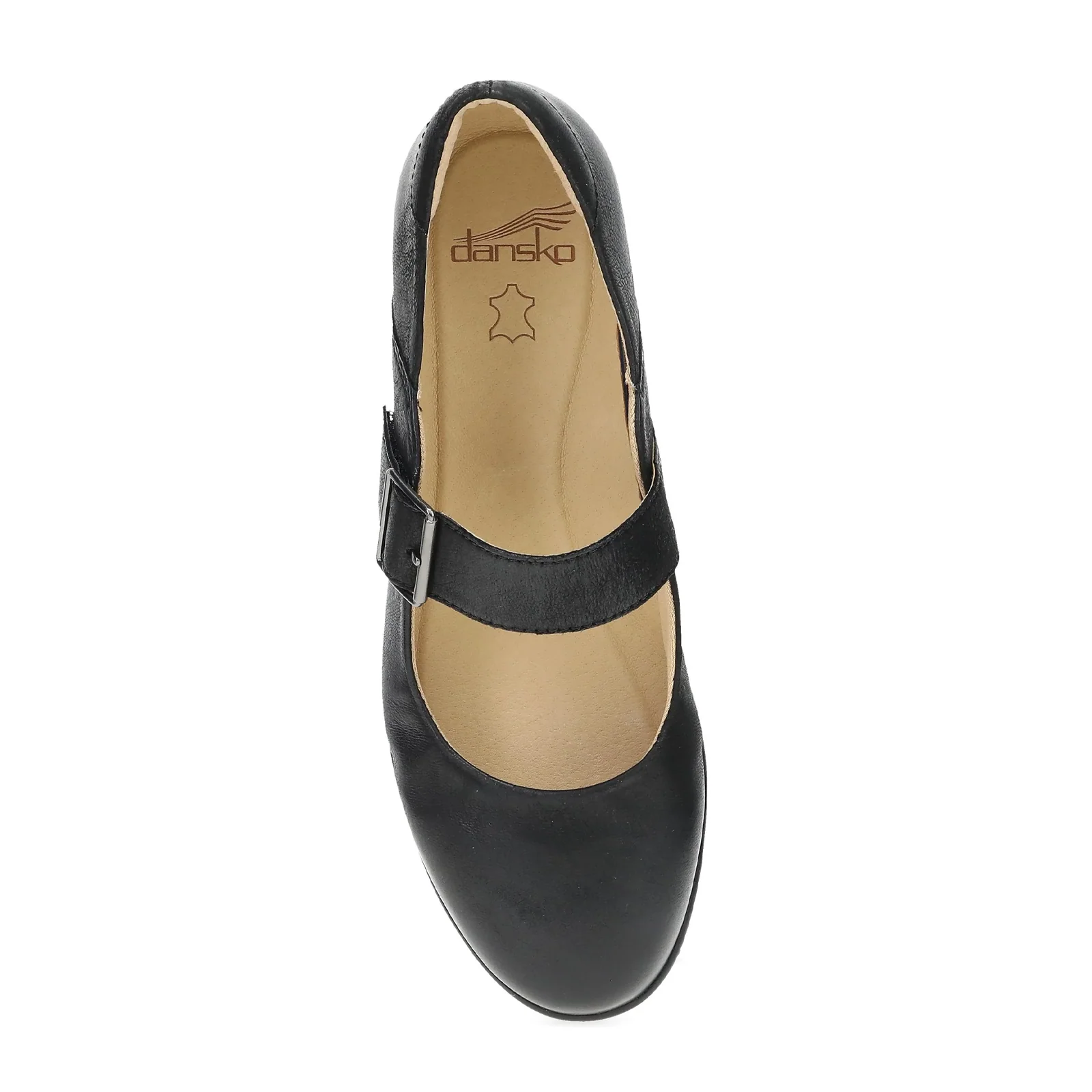 Dansko Collette Mary Jane (Women) - Black Burnished Nubuck - Image 5