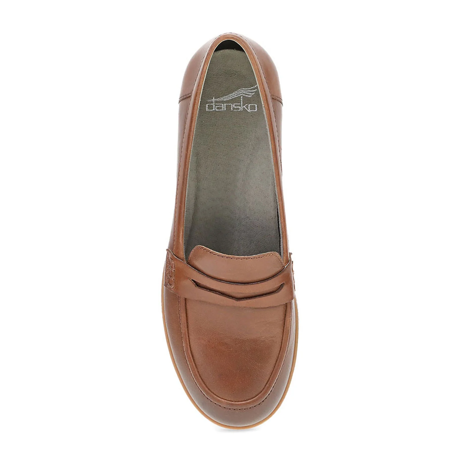 Dansko Danica Loafer (Women) - Tan Waterproof Burnished - Image 3
