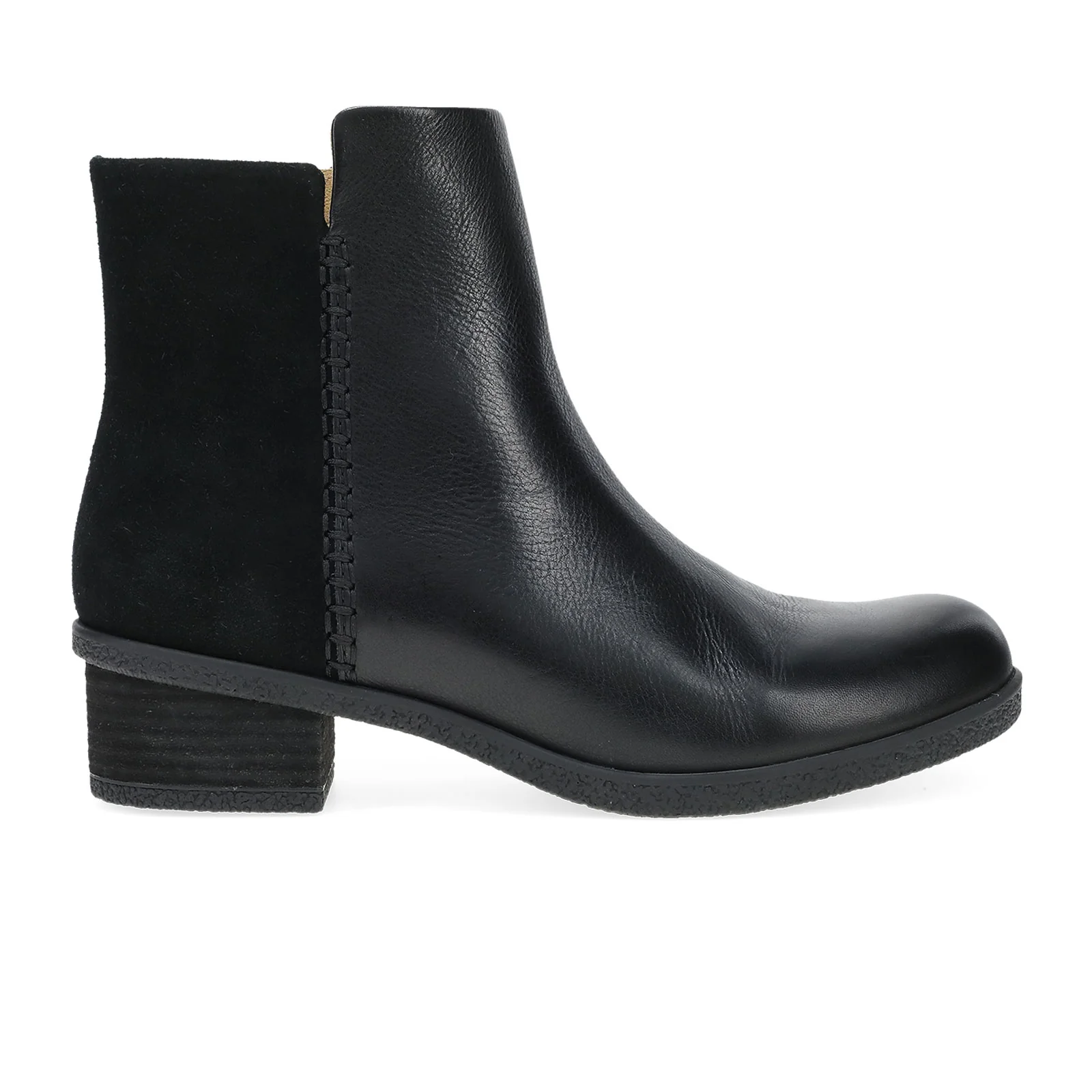Dansko Denay Ankle Boot (Women) - Black Waterproof Milled